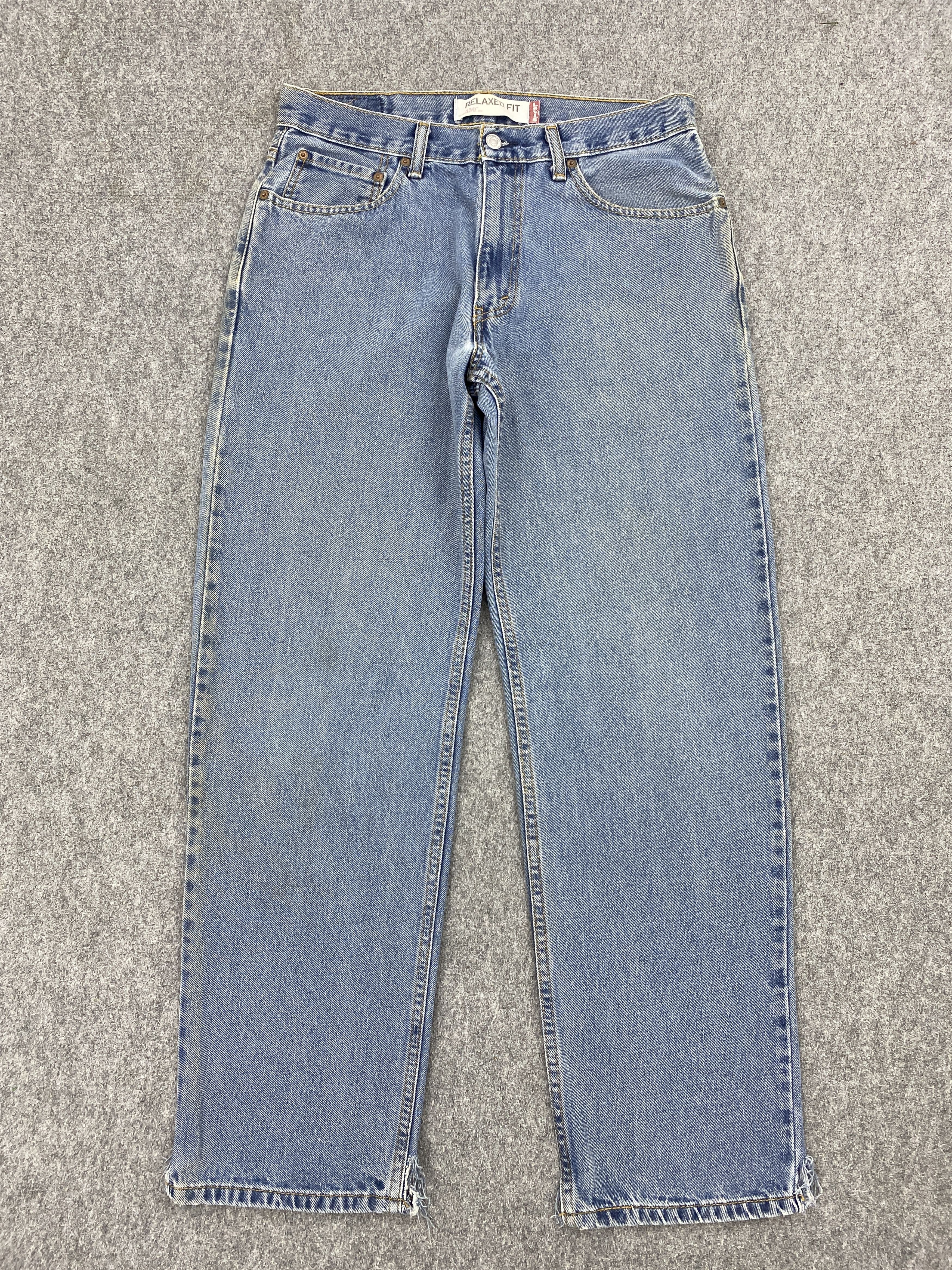 Faded Blue Vintage Levis 550 Jeans