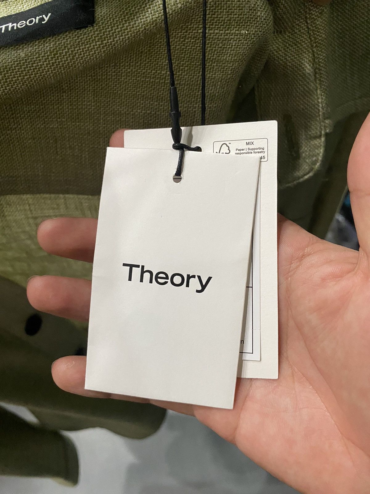 Theory Theory Green Button Up Light Jacket Size US L / EU 52-54 / 3 - 2 Thumbnail