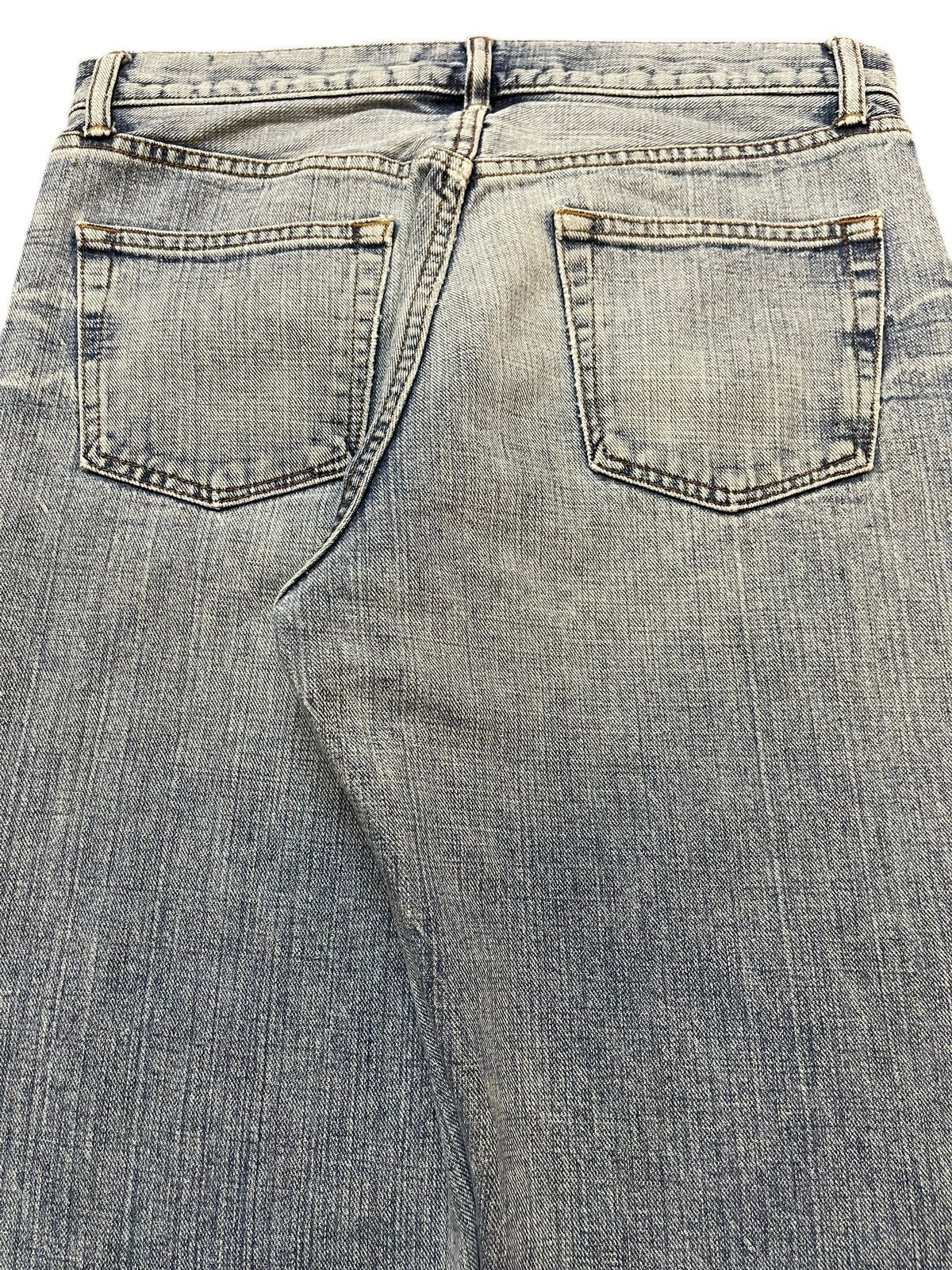 JNCO Vintage Y2K Japanese Brand Blue Faded Wash Wide Leg Baggy Size US 30 / EU 46 - 6 Thumbnail