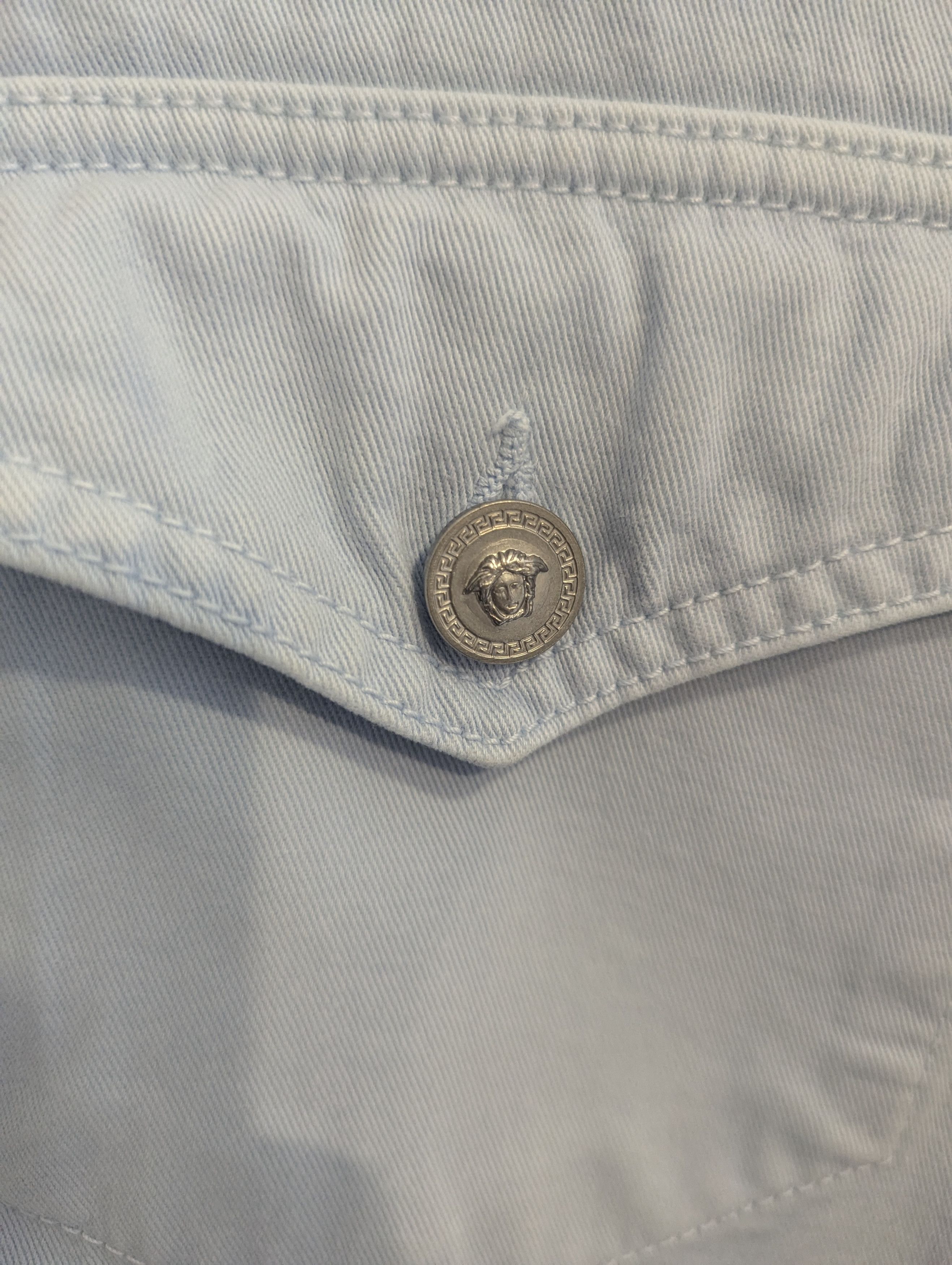 Versace Jeans Couture Versace jeans baby blue jacket Size US L / EU 52-54 / 3 - 3 Thumbnail