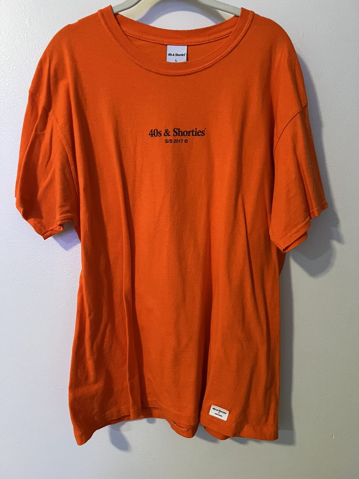 40's & Shorties Zumiez 40s & Shorties Orange Tee Size Large Size US L / EU 52-54 / 3 - 2 Thumbnail