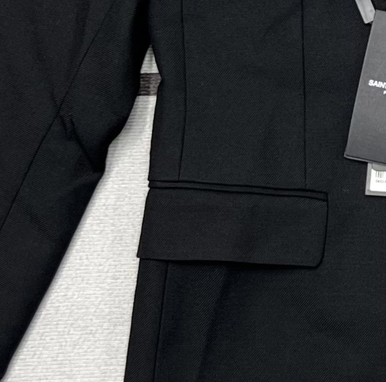 Saint Laurent Paris × Yves Saint Laurent Saint Laurent leather collar blazer suits Size US S / EU 44-46 / 1 - 4 Thumbnail