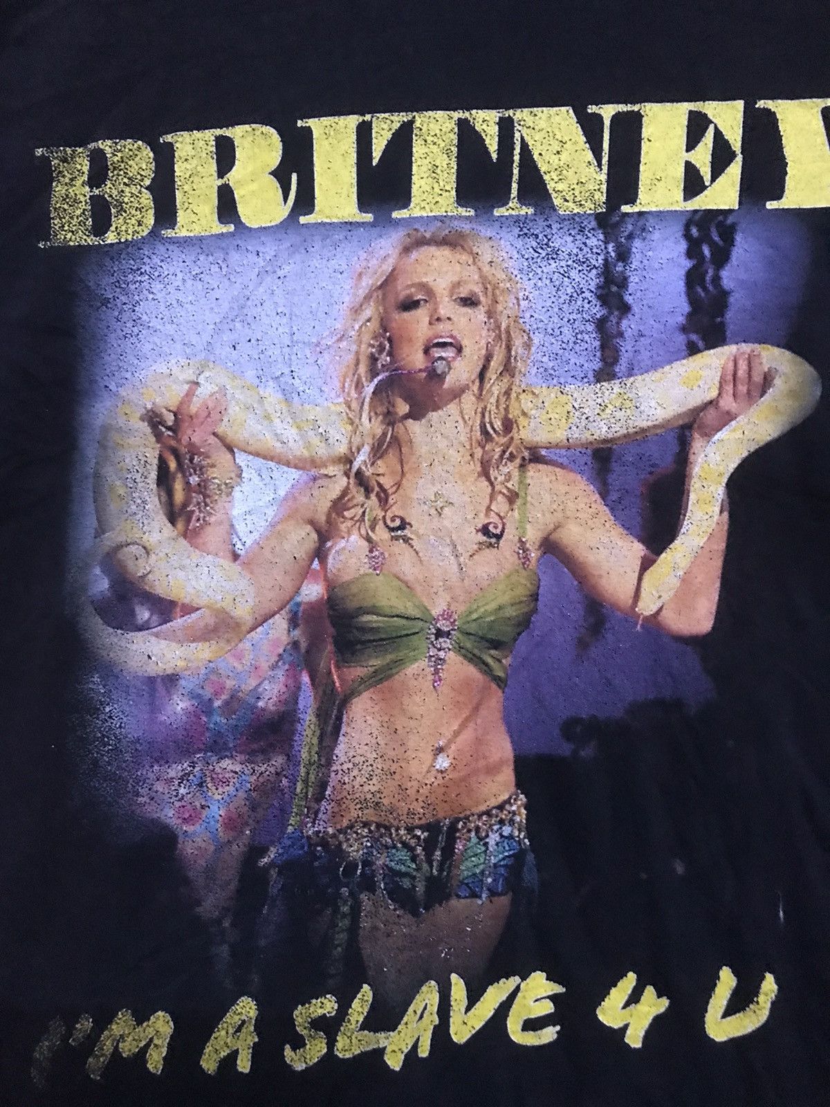 Band Tees Britney Spears i’m a Slave 4 u Size US M / EU 48-50 / 2 - 4 Thumbnail