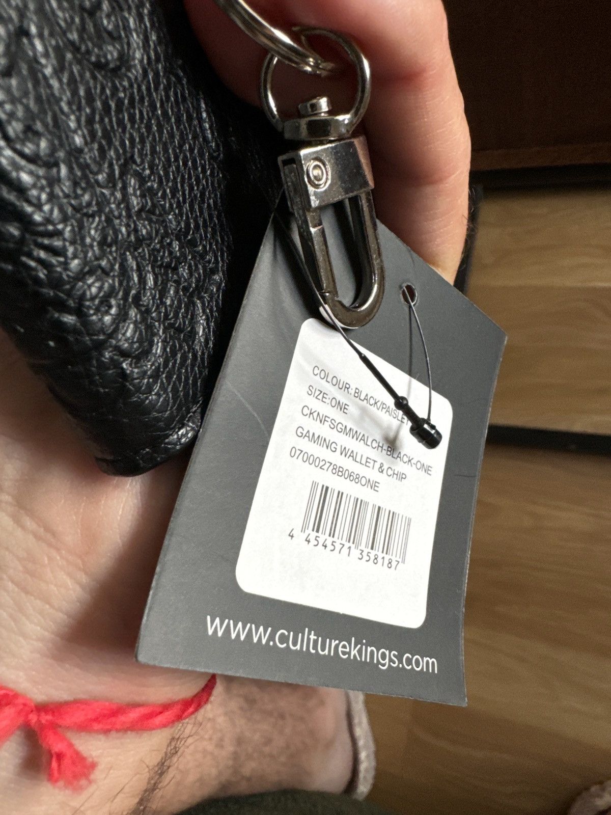 Other Culture Kings Gaming Wallet and Chip Black / Paisley Size ONE SIZE - 3 Thumbnail