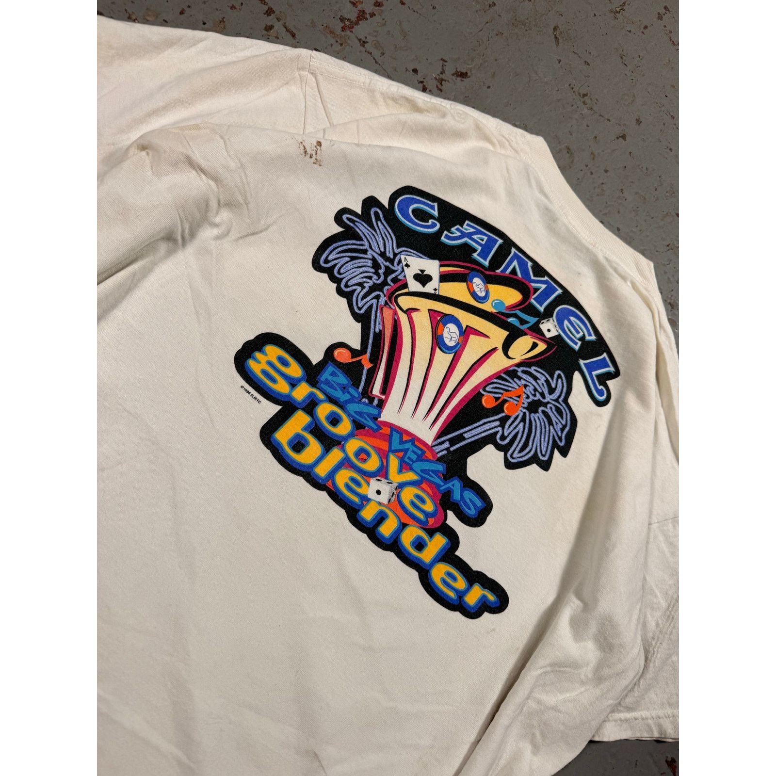 Camel Extremely Distressed Camel Cigarettes Tee Size US XL / EU 56 / 4 - 2 Thumbnail