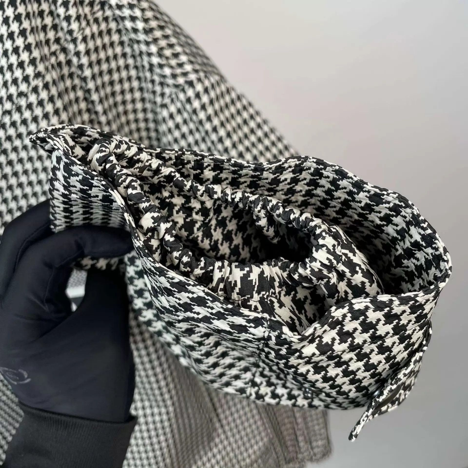 Dior Dior houndstooth black white XS jacket 98 new Size XS / US 0-2 / IT 36-38 - 3 Thumbnail