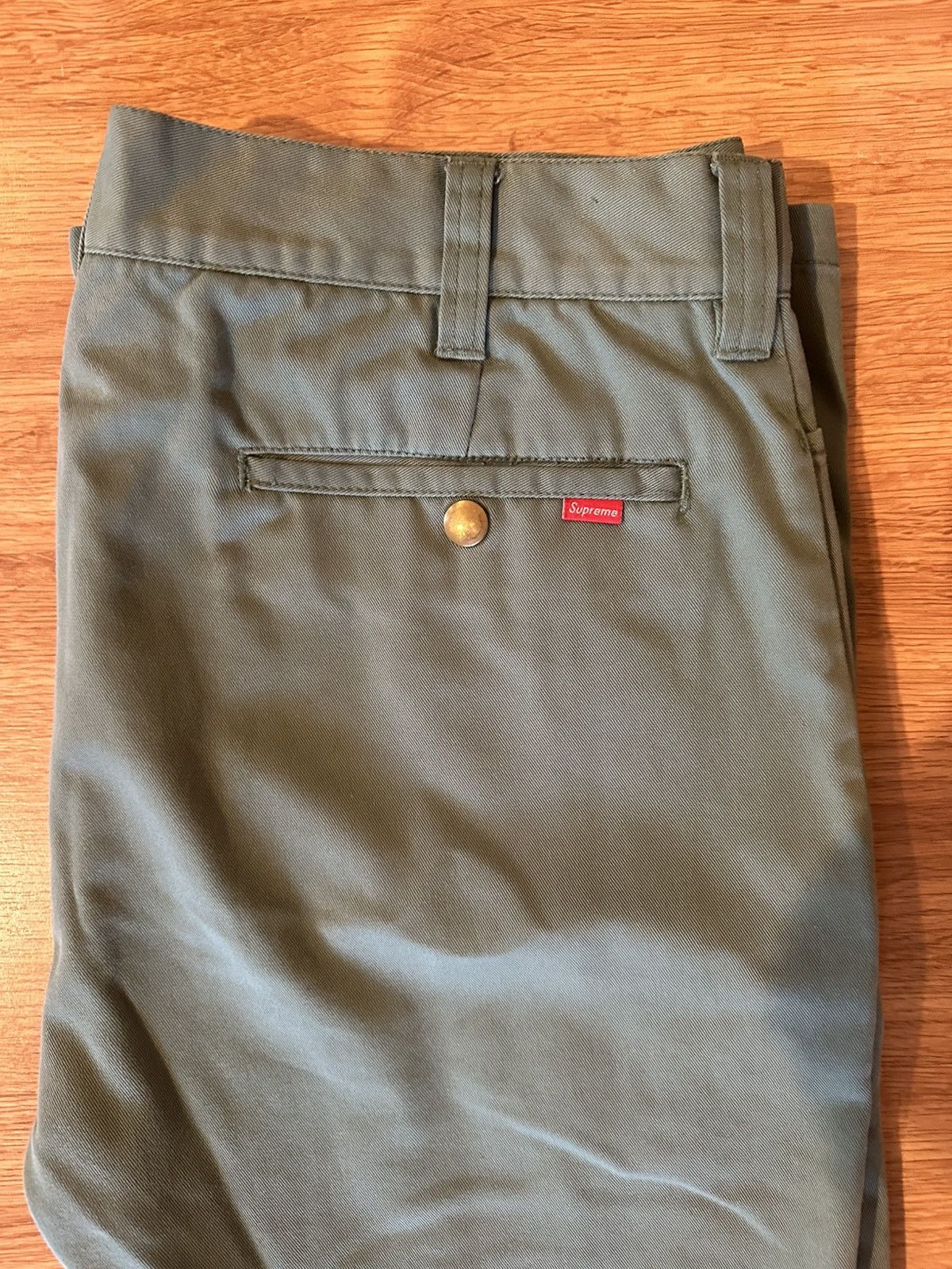 Supreme Supreme Work Pants (Teal Green) Size US 32 / EU 48 - 3 Thumbnail