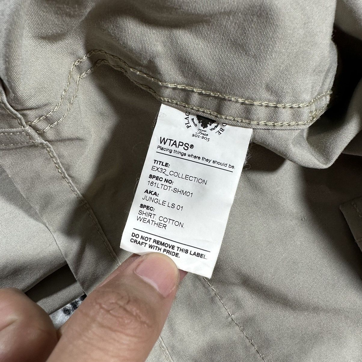 Wtaps WTAPS JUNGLE LS 01 SHIRT COTTON WEATHER 2016 Size US M / EU 48-50 / 2 - 8 Thumbnail