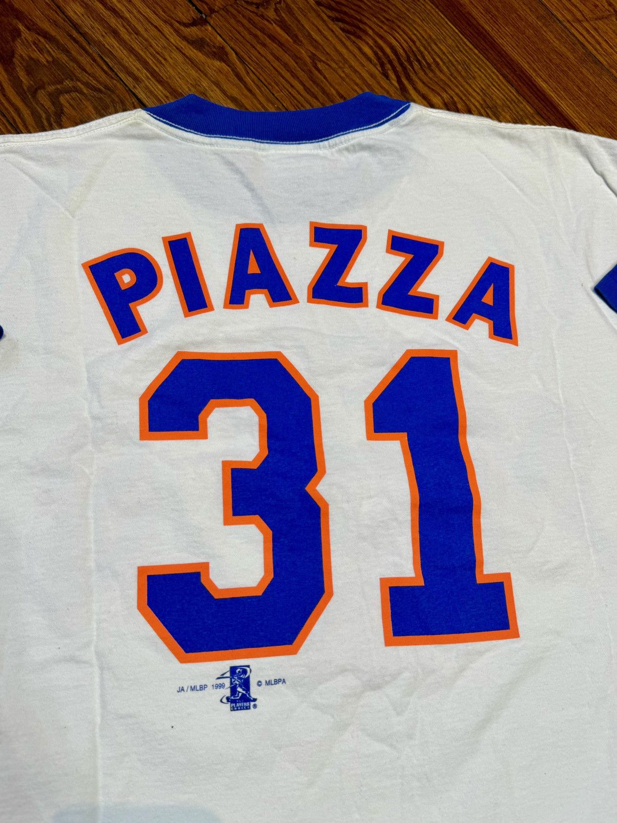 MLB × Majestic × Vintage 1999 New York Mets Mike Piazza Vintage 90’s Baseball Jersey Size US XL / EU 56 / 4 - 3 Thumbnail