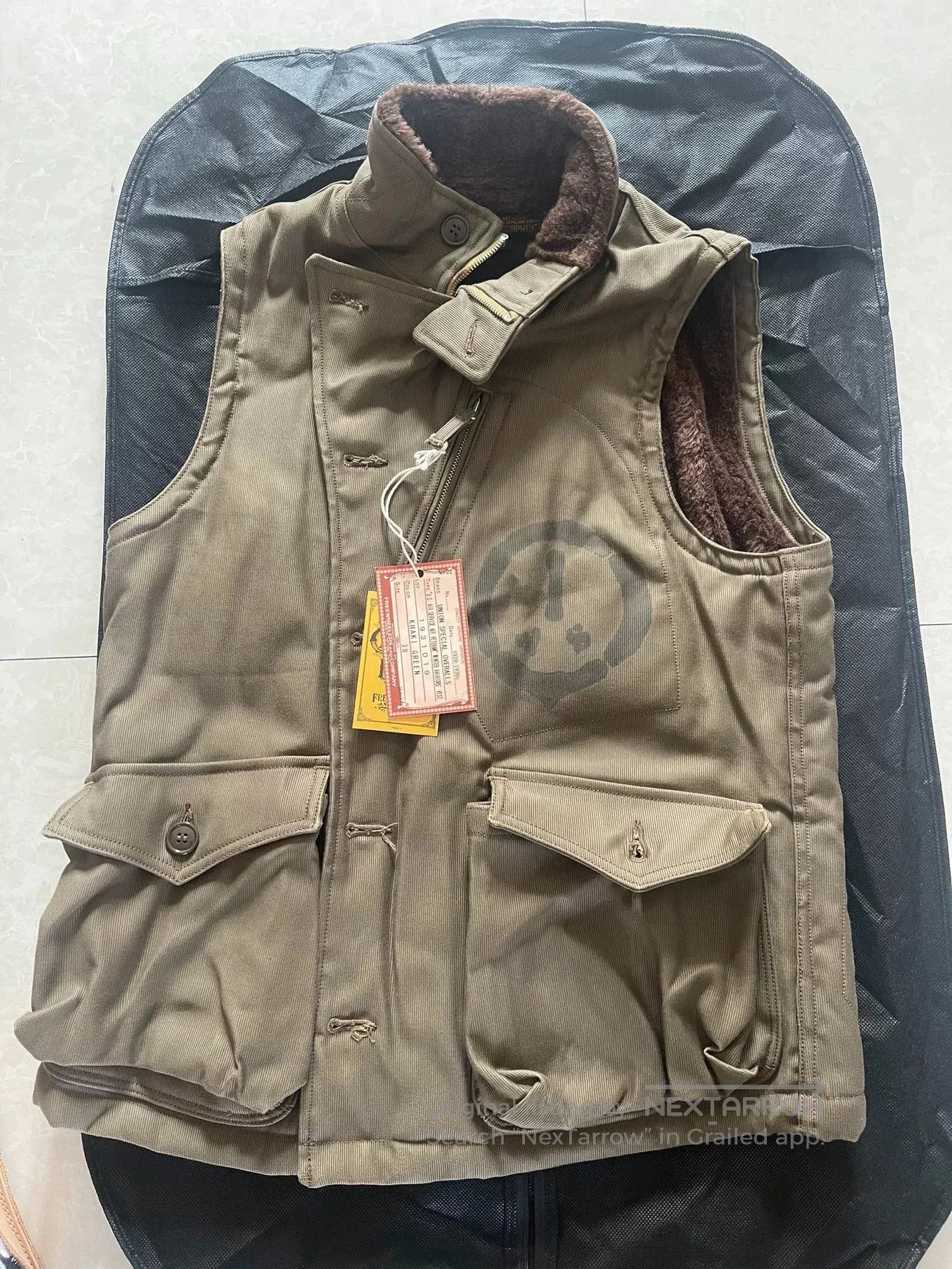 Freewheelers freewheelers aviator's winter vest. Size US M / EU 48-50 / 2 - 3 Thumbnail