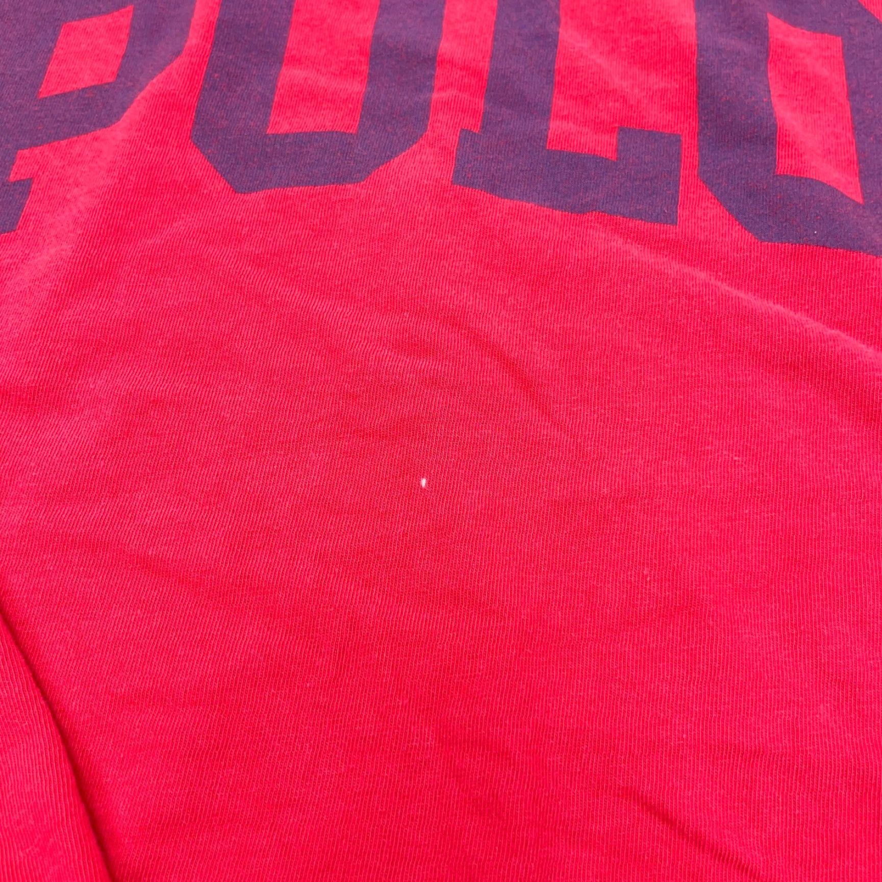 Polo Ralph Lauren Vintage Polo Ralph Lauren Shirt Men L Red Crew Neck Long Sleeve Jersey Cotton Logo 90s Retro Hipster Vintage Mens Tee Size US L / EU 52-54 / 3 - 5 Thumbnail