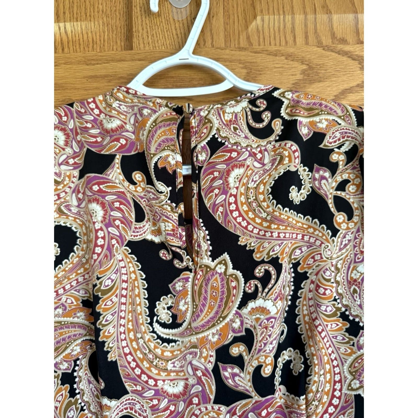 Pinko WHO WHAT WEAR Dress Womens S NWT Paisley Pink and Black Maxi Coquette Size S / US 4 / IT 40 - 3 Thumbnail