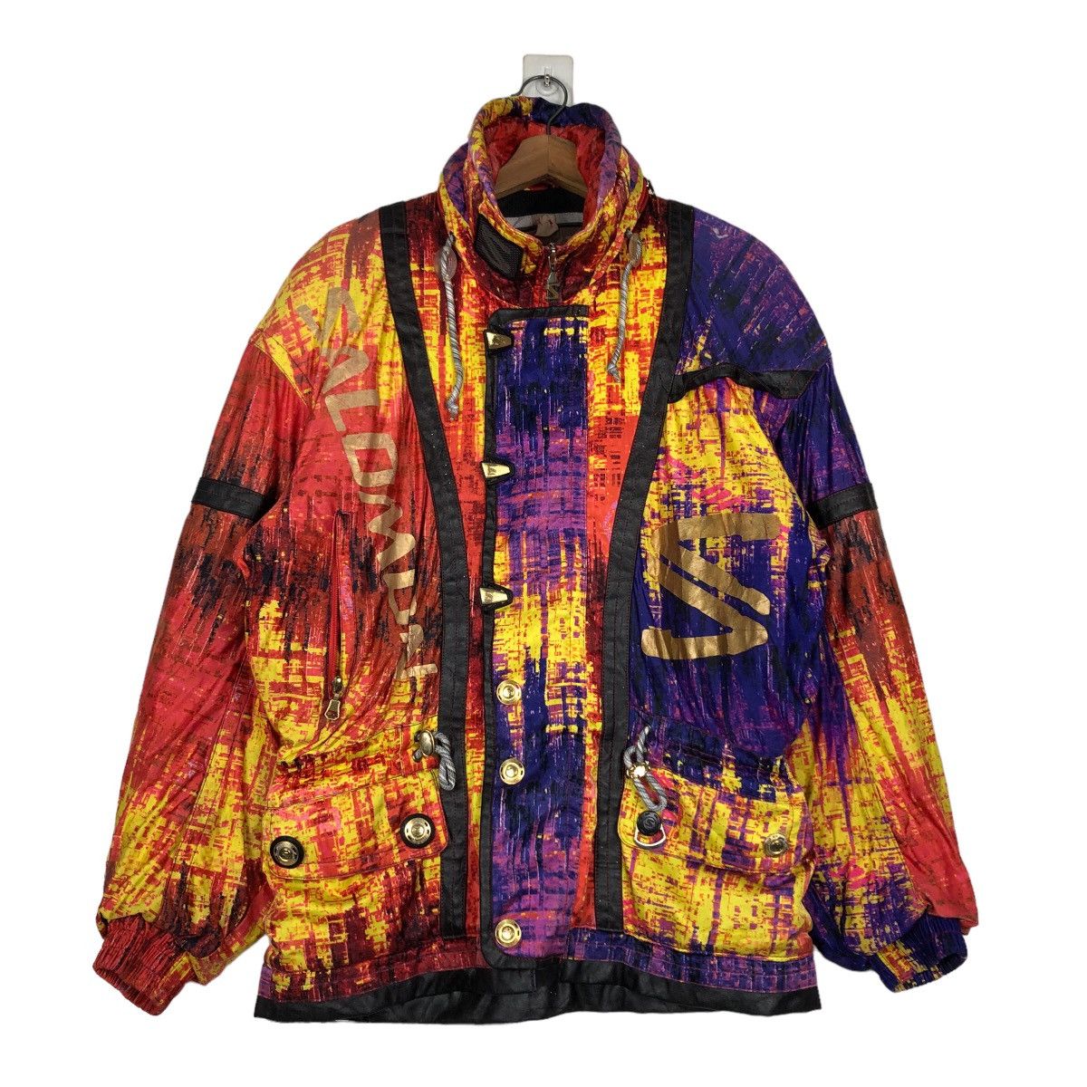 Vintage Salomon Winter Jacket Vintage Ski Jacket Winter Salomon