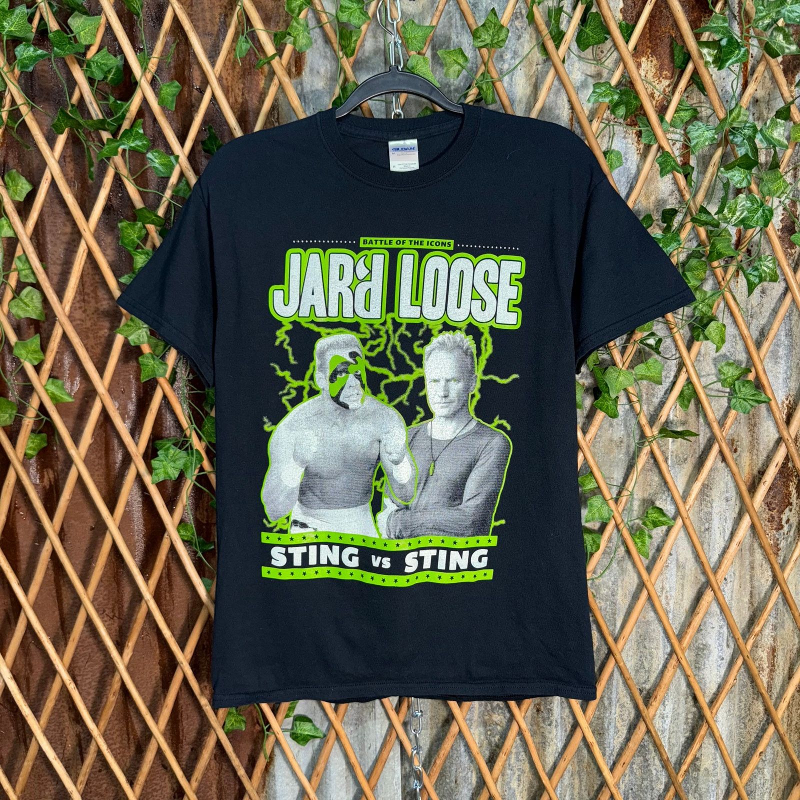 WWE Vintage Y2K Jard loose battle of the icons 00s sting t-shirt Size US M / EU 48-50 / 2 - 1 Thumbnail