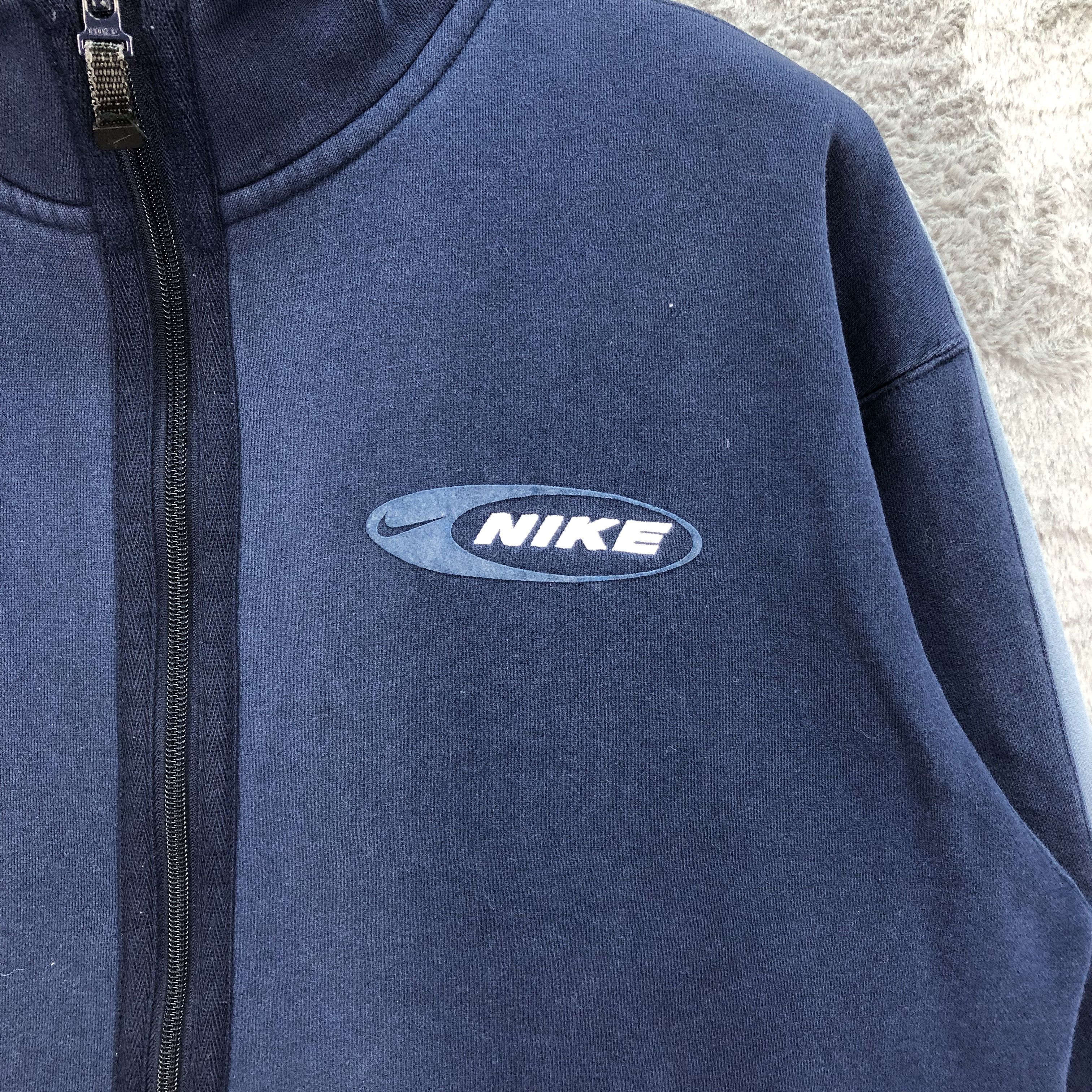 Nike VINTAGE NIKE SILVER TAG TRACK TOP JACKET #4996-35 Size US L / EU 52-54 / 3 - 3 Thumbnail