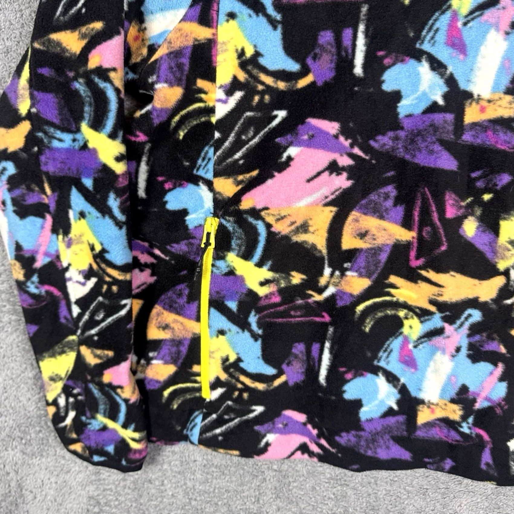 Chubbies Chubbies Jacket Mens M Fleece Pullover Neon Geometric Sweater Size US M / EU 48-50 / 2 - 6 Thumbnail