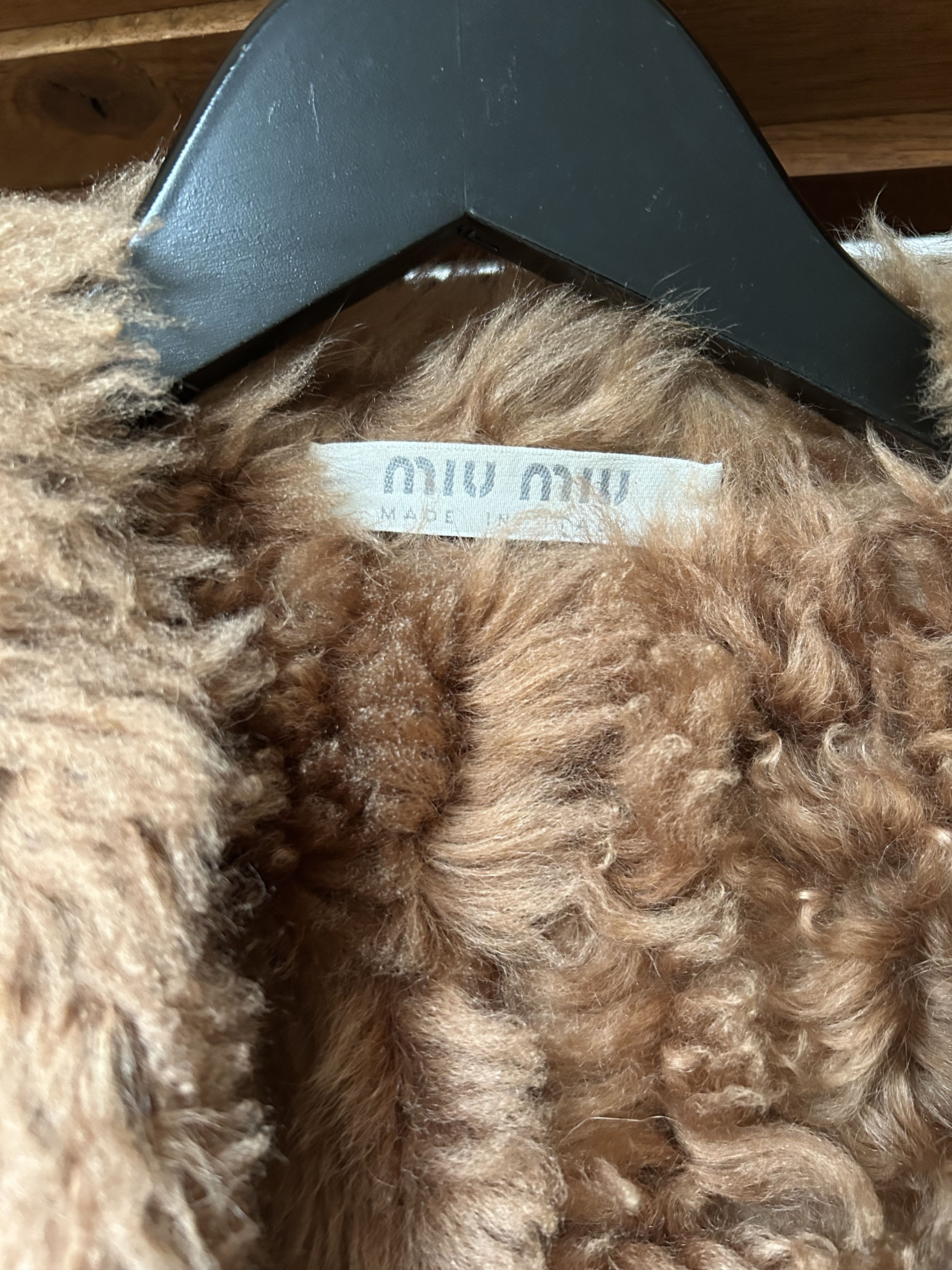 Prada Luxurious Sheepskin/lambs wool full length coat-one off Size M / US 6-8 / IT 42-44 - 2 Thumbnail