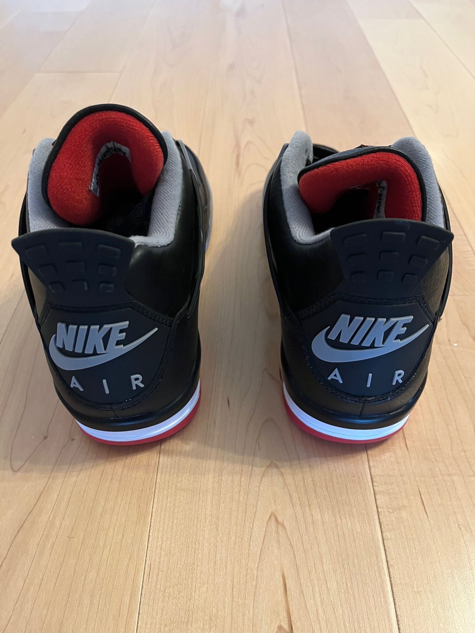 Jordan Brand Nike Jordan 4 Bred Reimagined Size 11 FV5029-006 Size US 11 / EU 44 - 4 Thumbnail