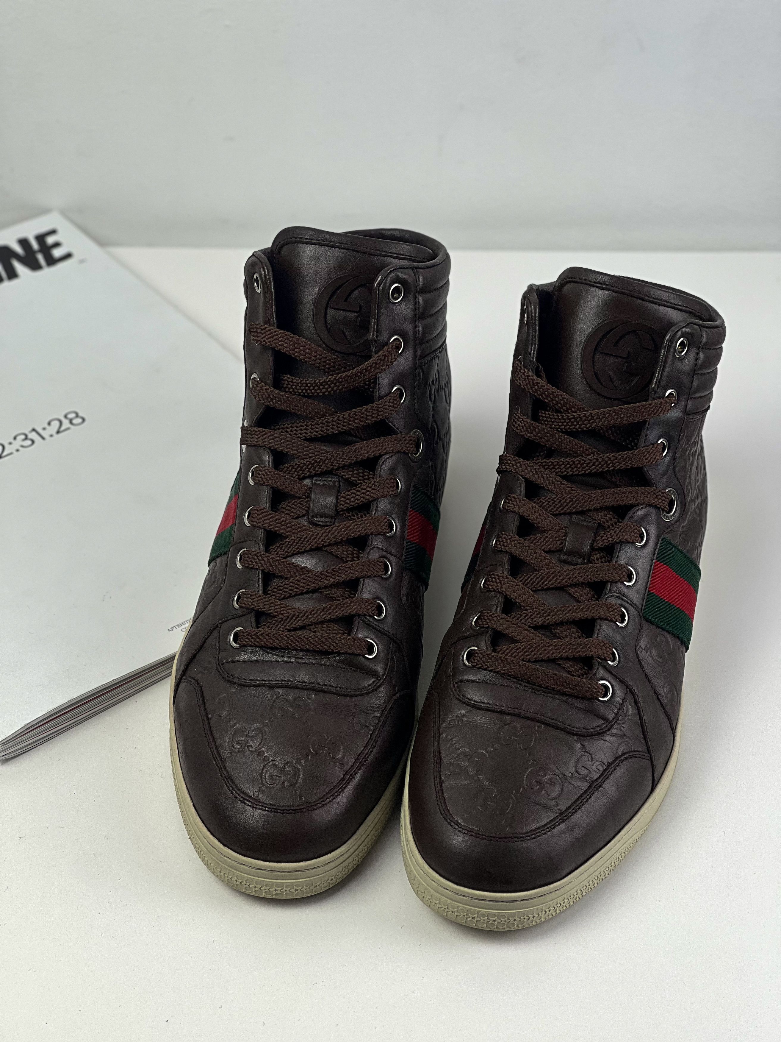 Gucci GUCCI leather shoes Size US 11.5 / EU 44-45 - 5 Thumbnail