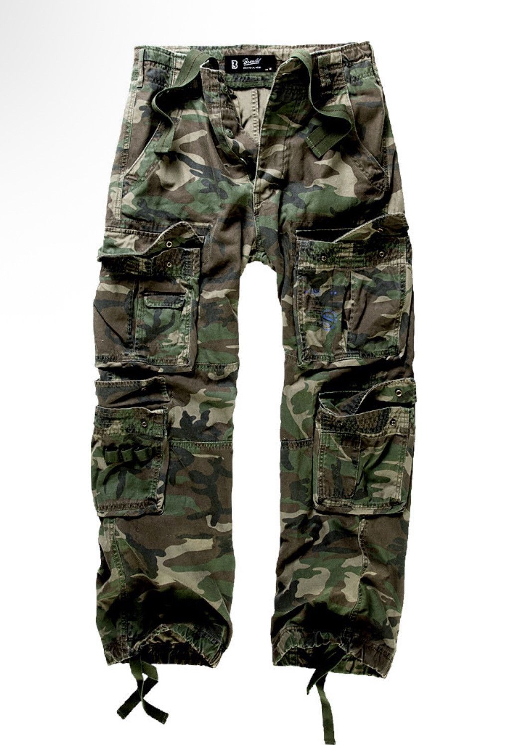Grailed BRANDIT PURE VINTAGE TROUSERS (WOODLAND) Size: Medium Size US 32 / EU 48 - 1 Thumbnail