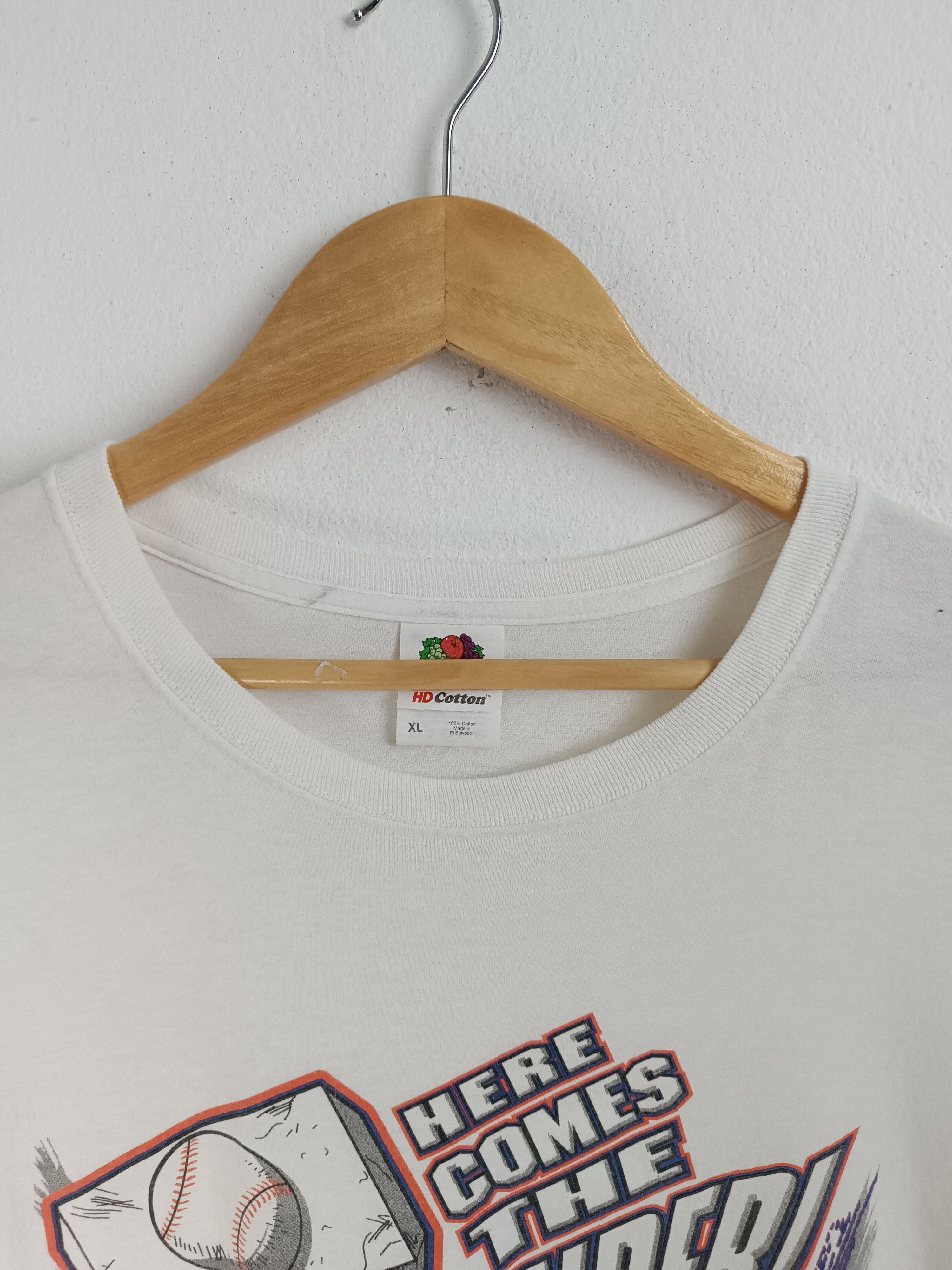 Ford VINTAGE MARVEL X FORD X NEW YORK NETS PROMO TEE thor mlb Size US XL / EU 56 / 4 - 9 Thumbnail