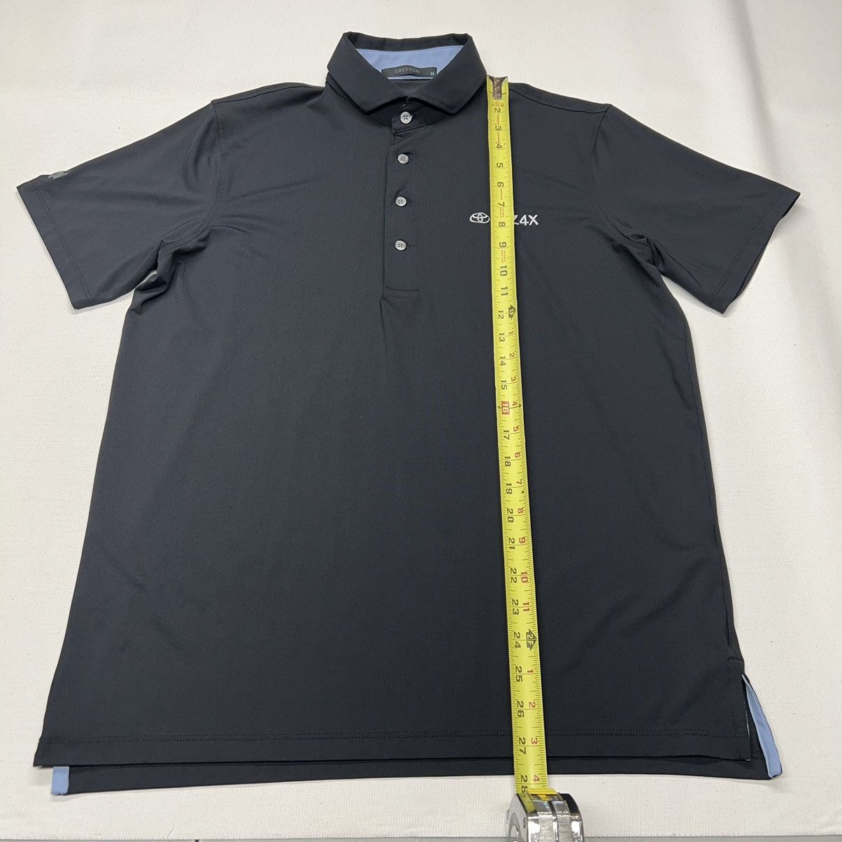 Japanese Brand Greyson Polo Shirt Black Golf Toyota BZ4X Logo Auto Car Size US M / EU 48-50 / 2 - 10 Thumbnail