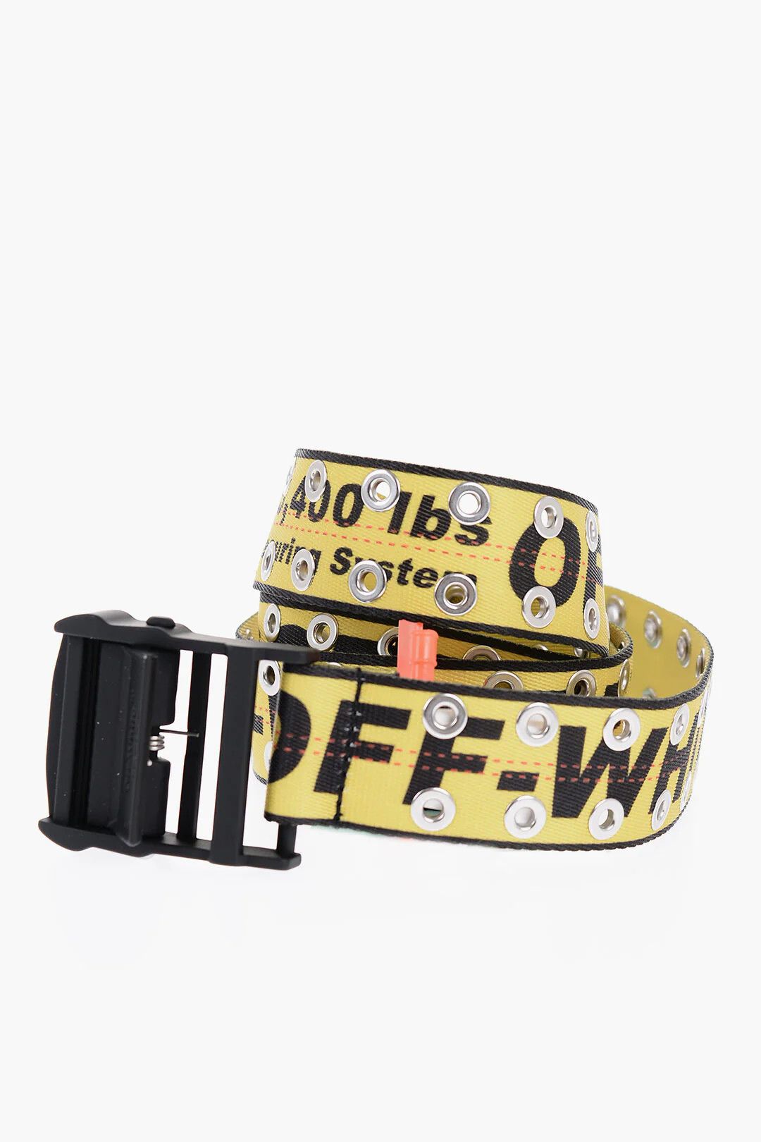 Off-White og1mm0426 Size: OS / Contrasting Eyelets Belt in Yellow Size ONE SIZE - 1 Thumbnail
