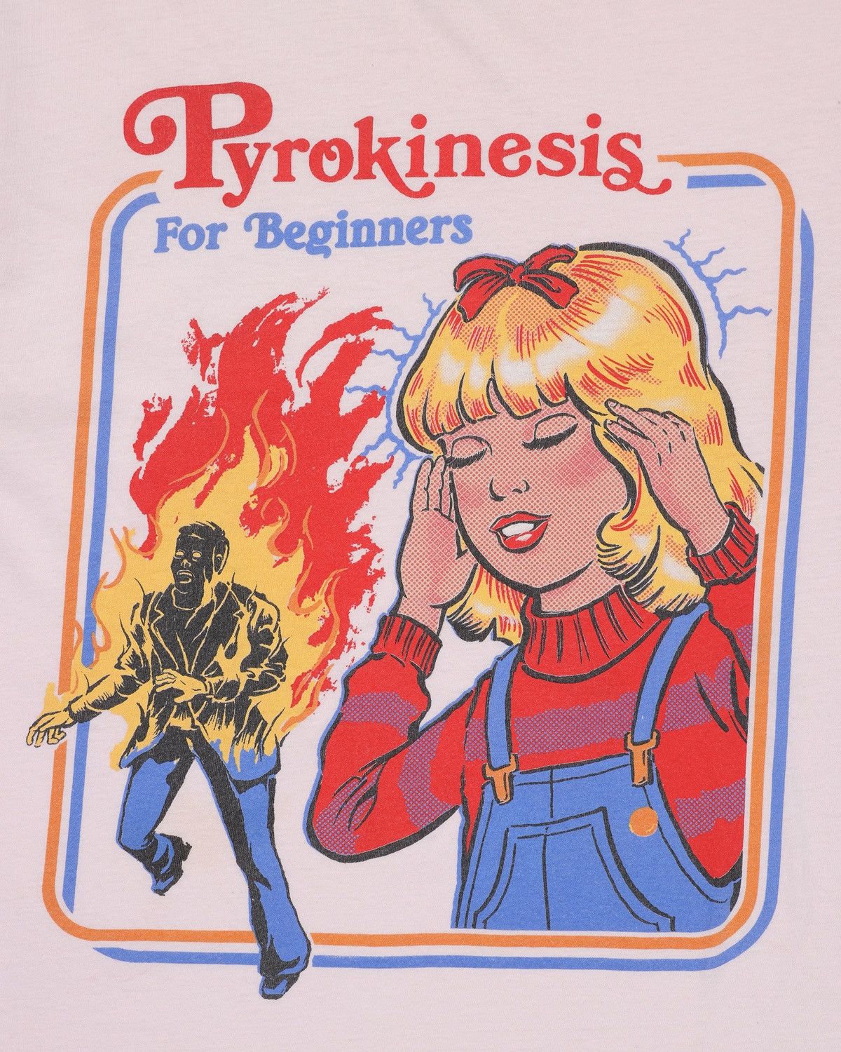 Vintage Pyrokinesis For Beginners Ringer Tee Size US S / EU 44-46 / 1 - 2 Thumbnail