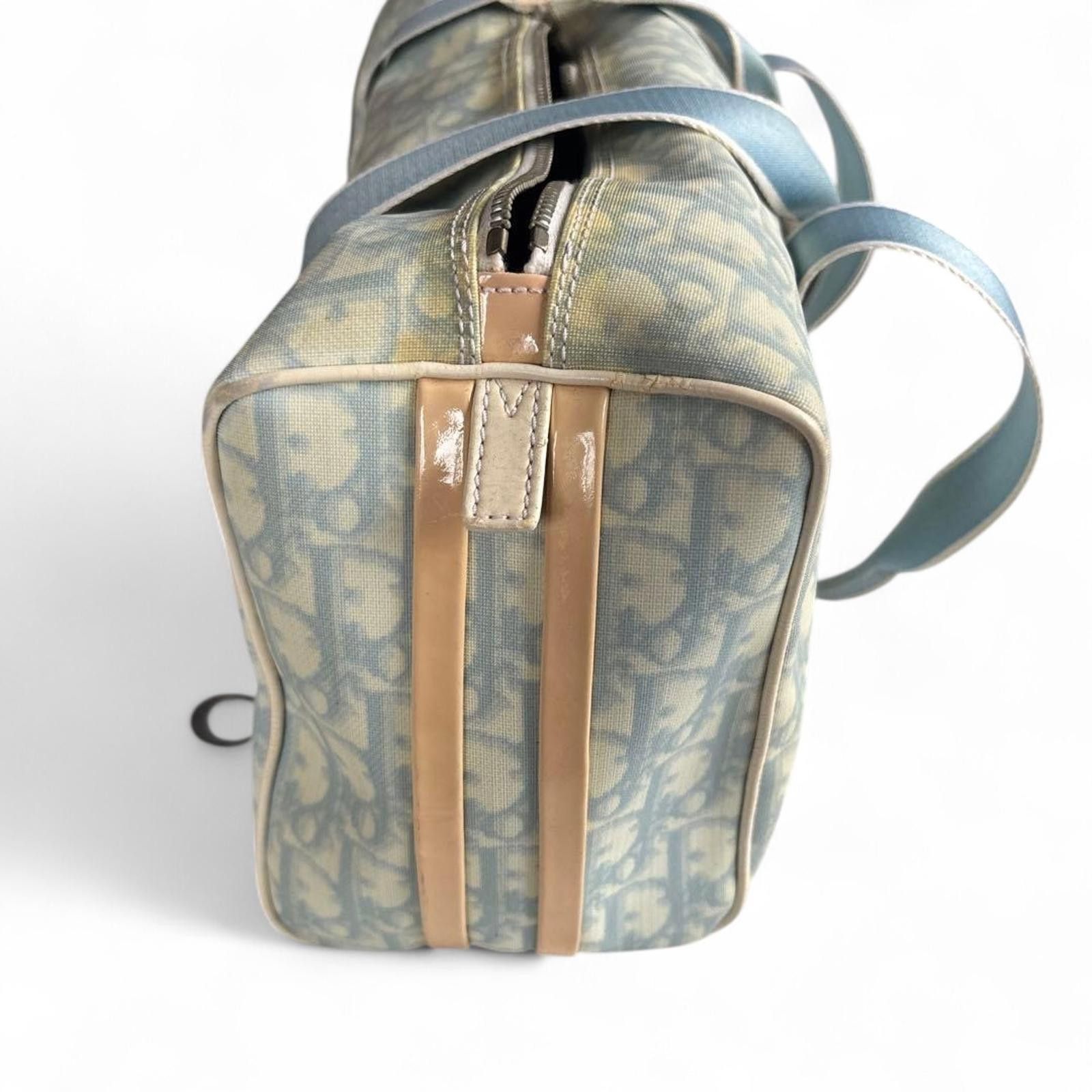 Christian Dior Monsieur Dior - Vintage Blue Monogram Travel Bag Size ONE SIZE - 3 Thumbnail