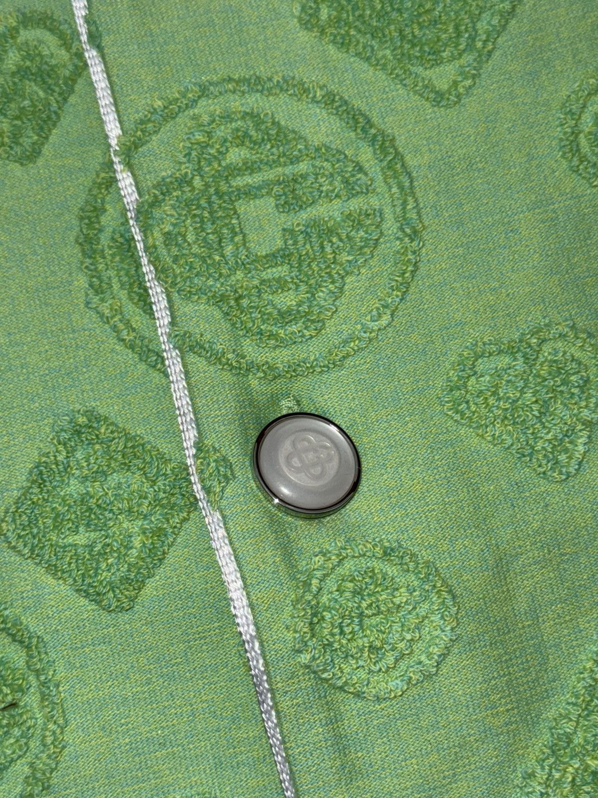 Casablanca Toweling monogram shirt Size US L / EU 52-54 / 3 - 6 Thumbnail