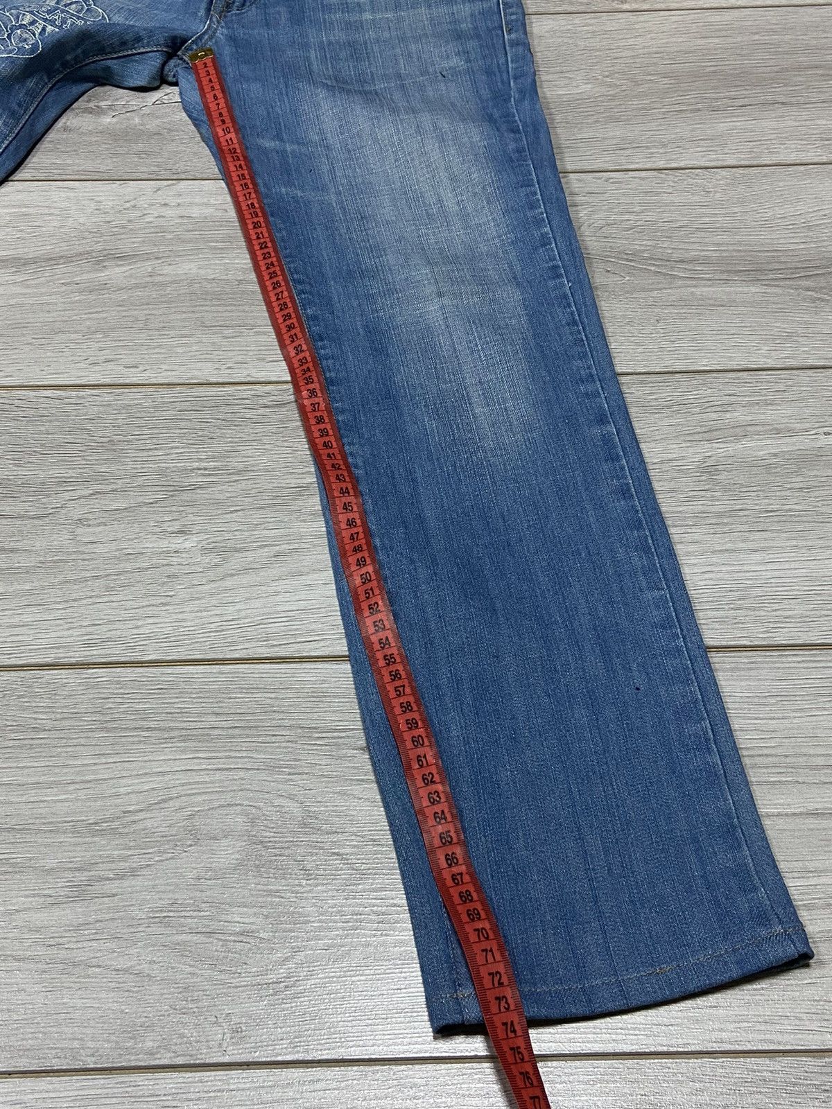 Ed Hardy Ed Hardy big logo vintage denim jeans Size 29" - 14 Thumbnail