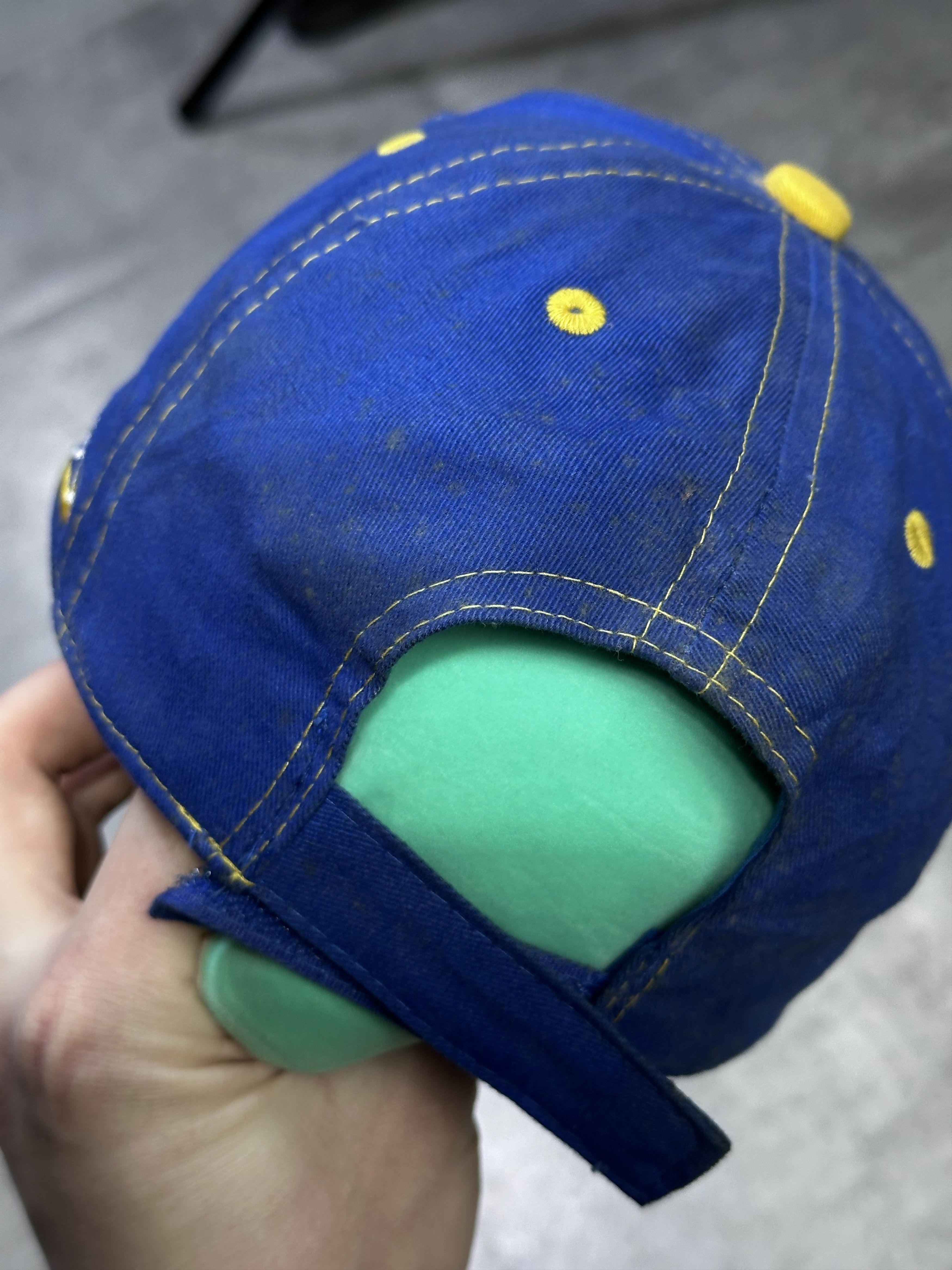NASCAR Nascar blue yellow hat napa racing Size ONE SIZE - 6 Thumbnail
