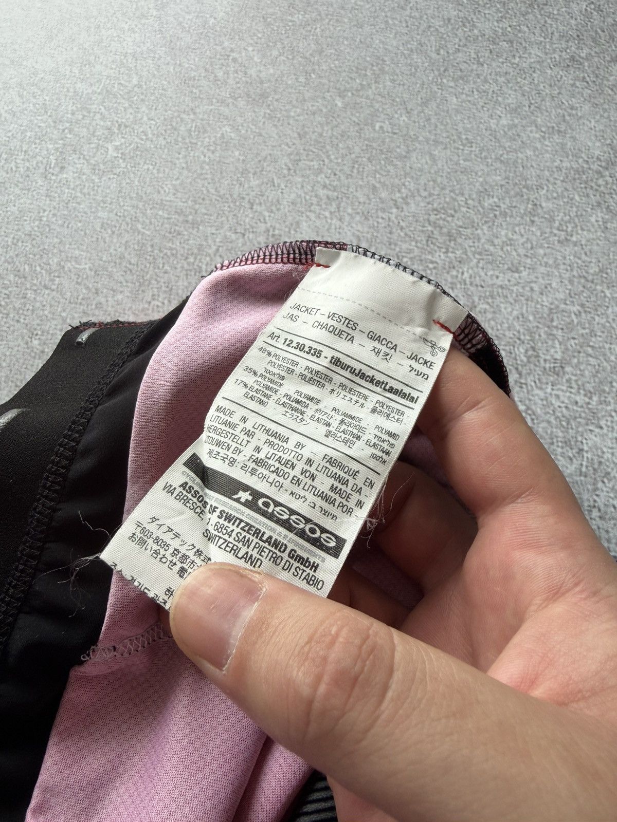 Other RRP $340 Assos Cycling Tiburu Jacket Laalalai Red Black Zip Size M / US 6-8 / IT 42-44 - 15 Thumbnail