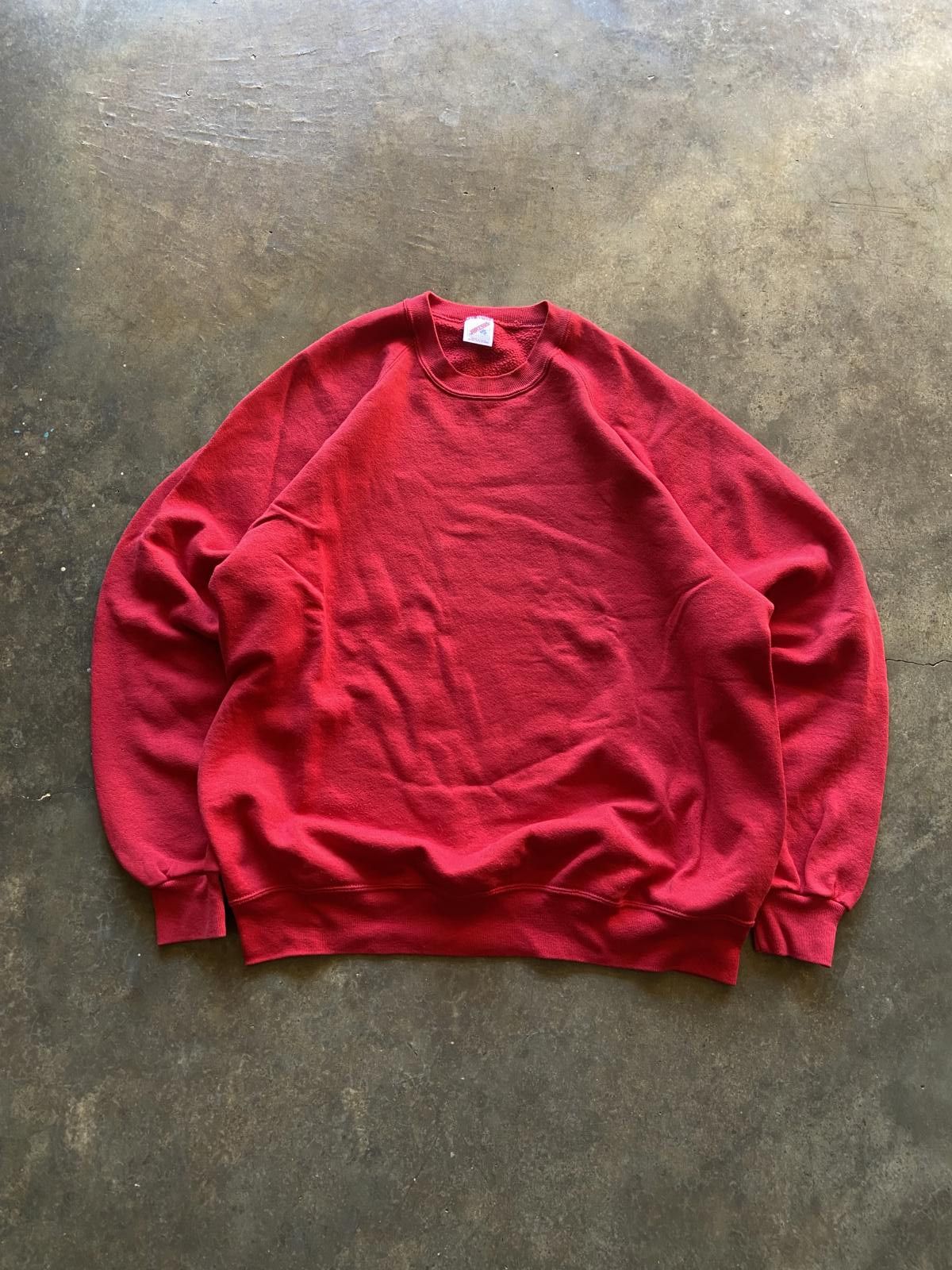Jerzees Vintage Boxy 90’s Jerzees USA Made Crewneck XXL Size US XXL / EU 58 / 5 - 1 Thumbnail