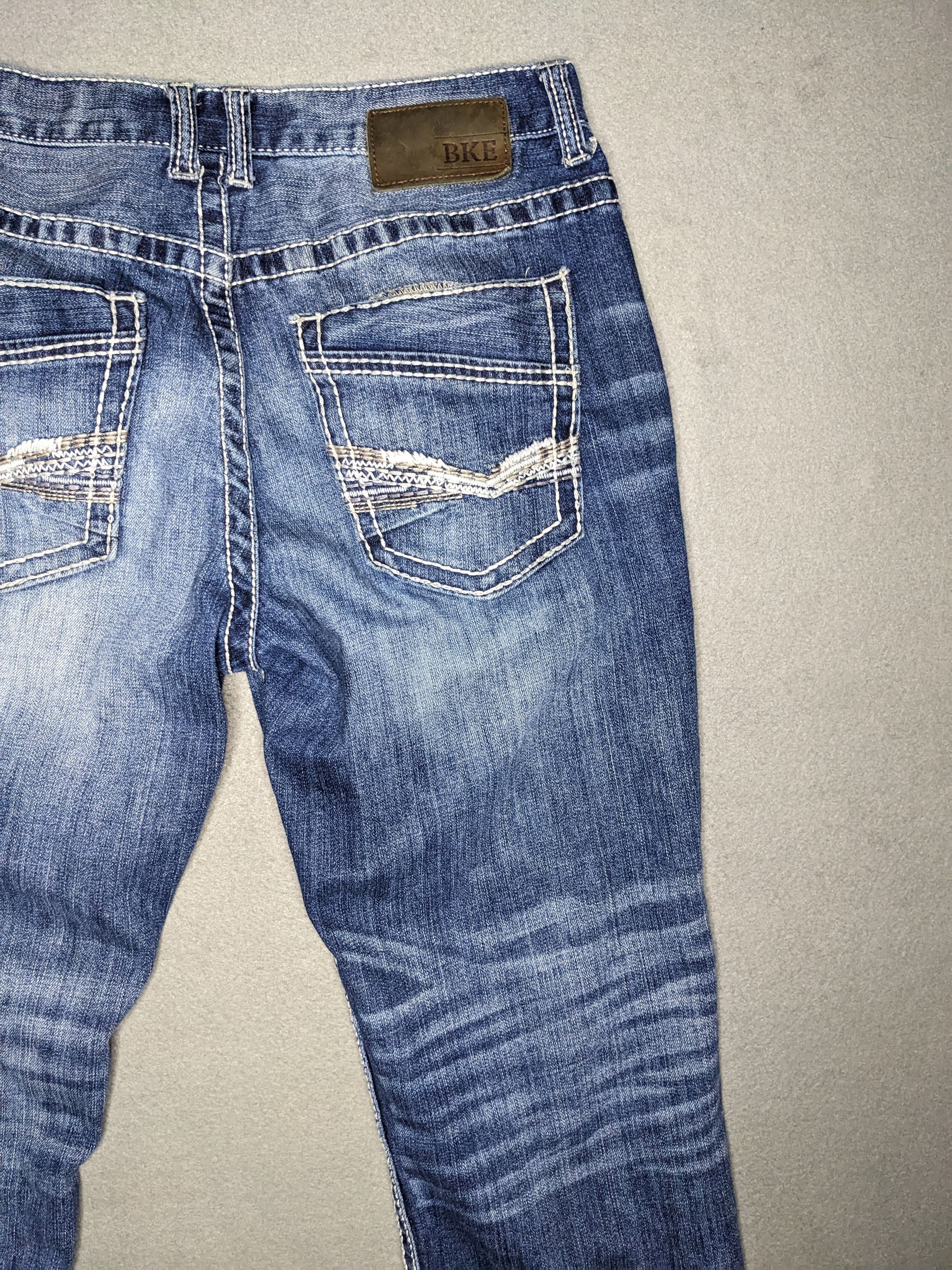 Buckle Black Buckle BKE Jake Straight Jeans 32x32 Denim Thick Stitch Size US 32 / EU 48 - 9 Thumbnail