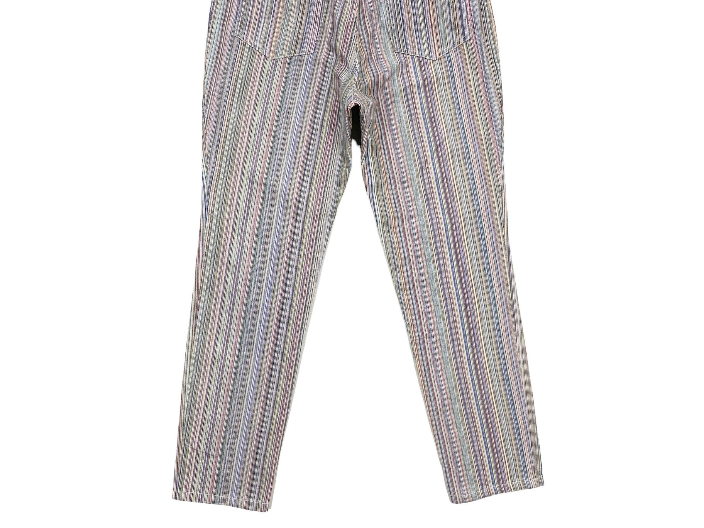 Japanese Brand Vert Dense Jeans Stripes Hickory Jeans Size US 26 / EU 42 - 7 Thumbnail