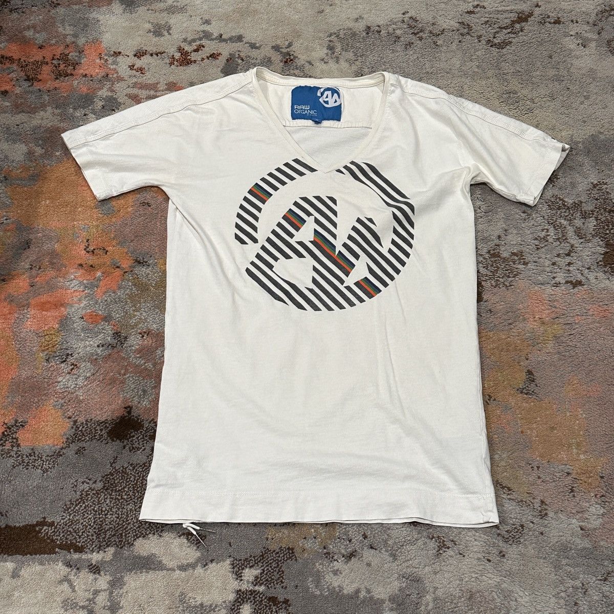 Designer × G-Star G-Star Raw V Neck T-Shirt Size US XS / EU 42 / 0 - 1 Thumbnail