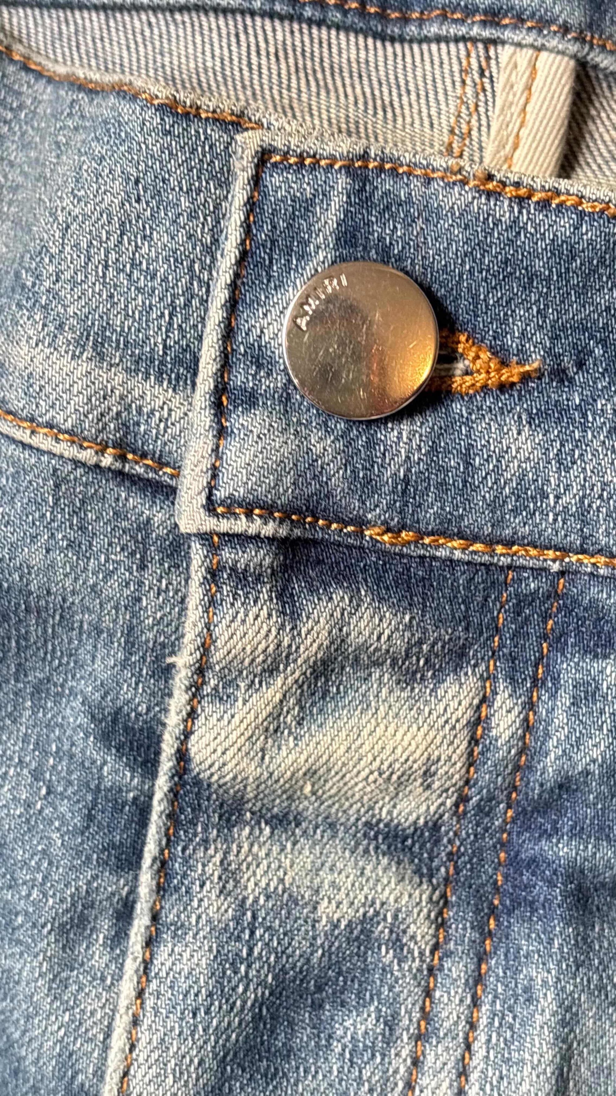 Amiri Amiri MX1 Jeans Leather Patch - dmc99 Size US 34 / EU 50 - 4 Thumbnail