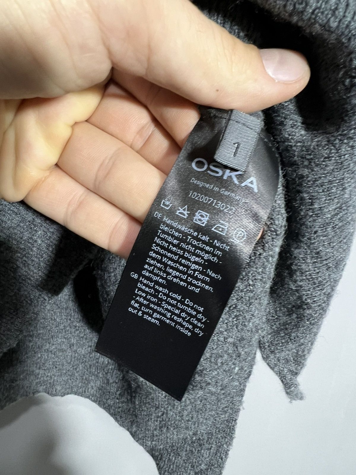 Japanese Brand × OSKA × Vintage Vintage Oska Wool Long Sleeve Sweater Size S / US 4 / IT 40 - 8 Thumbnail