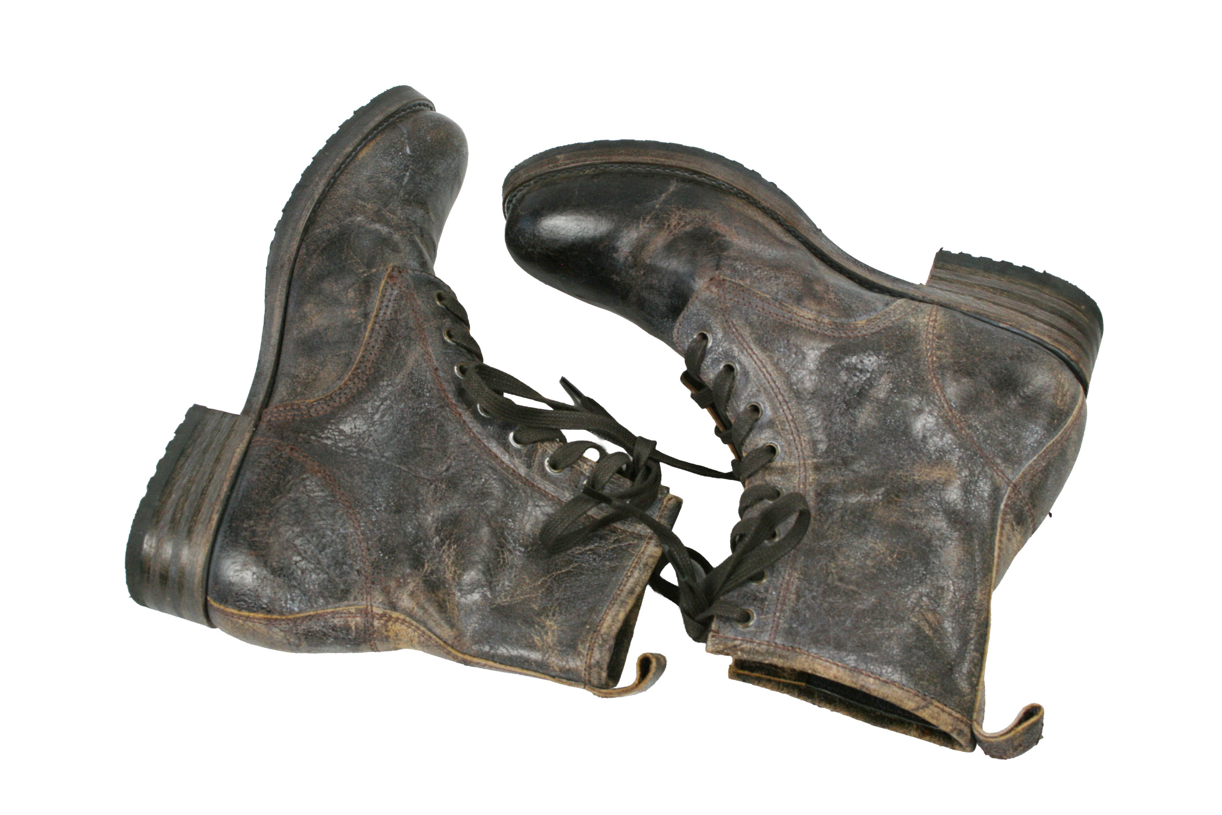 Sendra 2013 Aged Leather Combat Boots Size US 8 / EU 41 - 8 Thumbnail