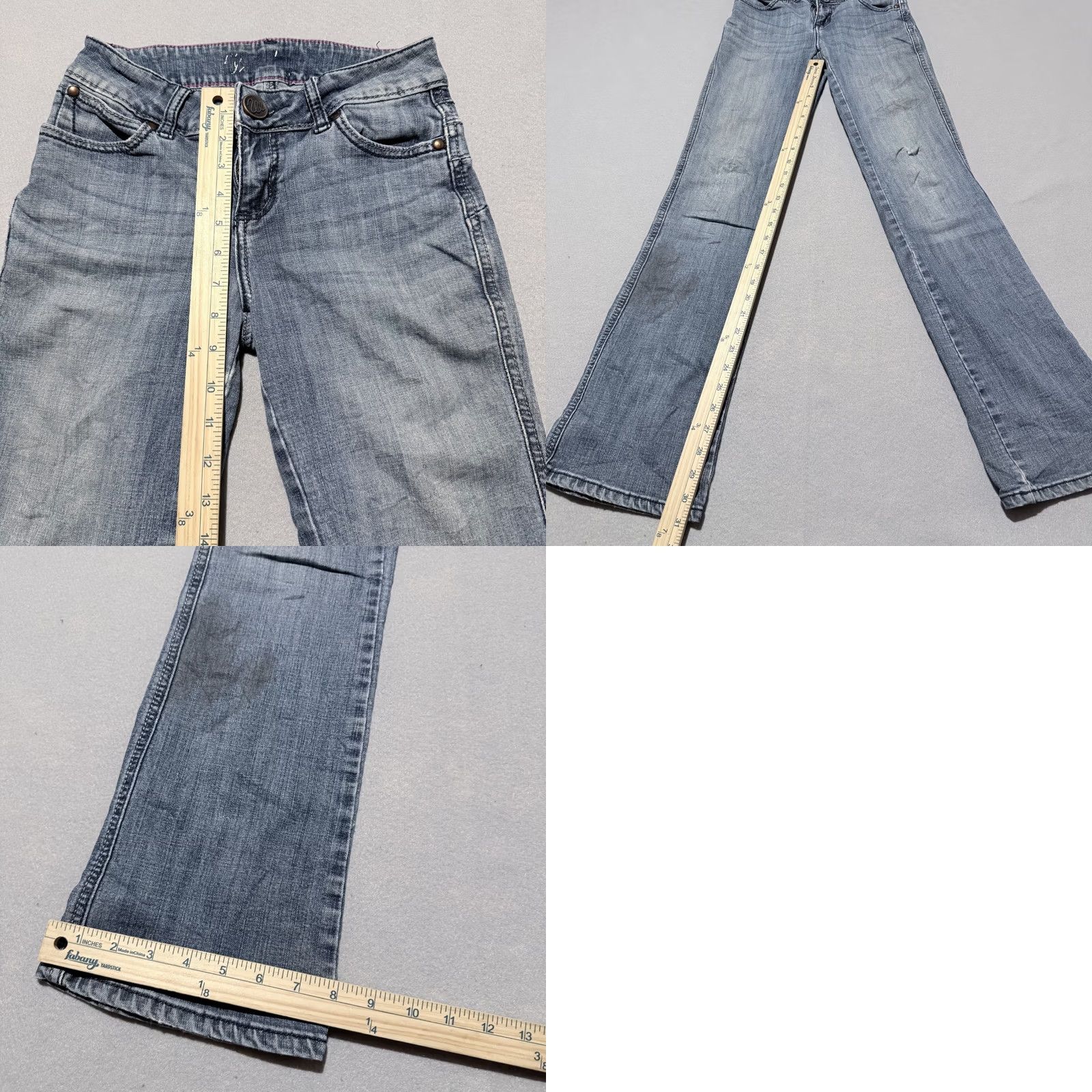 Wrangler Wrangler Jeans Women's Blue Denim Mid Rise Bootcut Zip Fly 26x31 Size 26" / US 2 / IT 38 - 9 Thumbnail