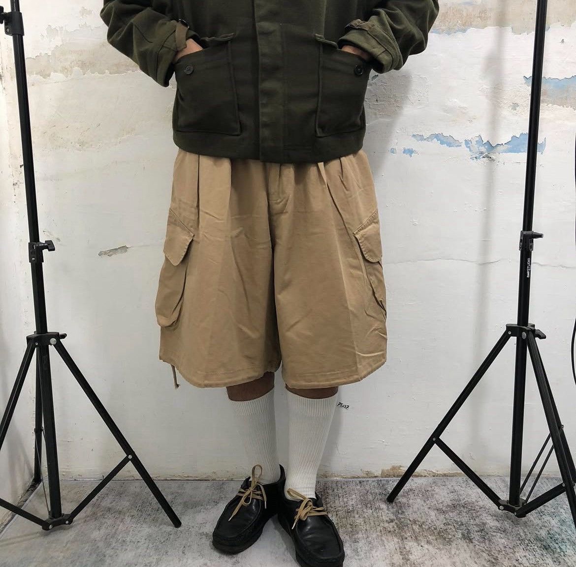 If Six Was Nine Super wide Cargo baggy pants japanes style Size US 29 - 2 Thumbnail