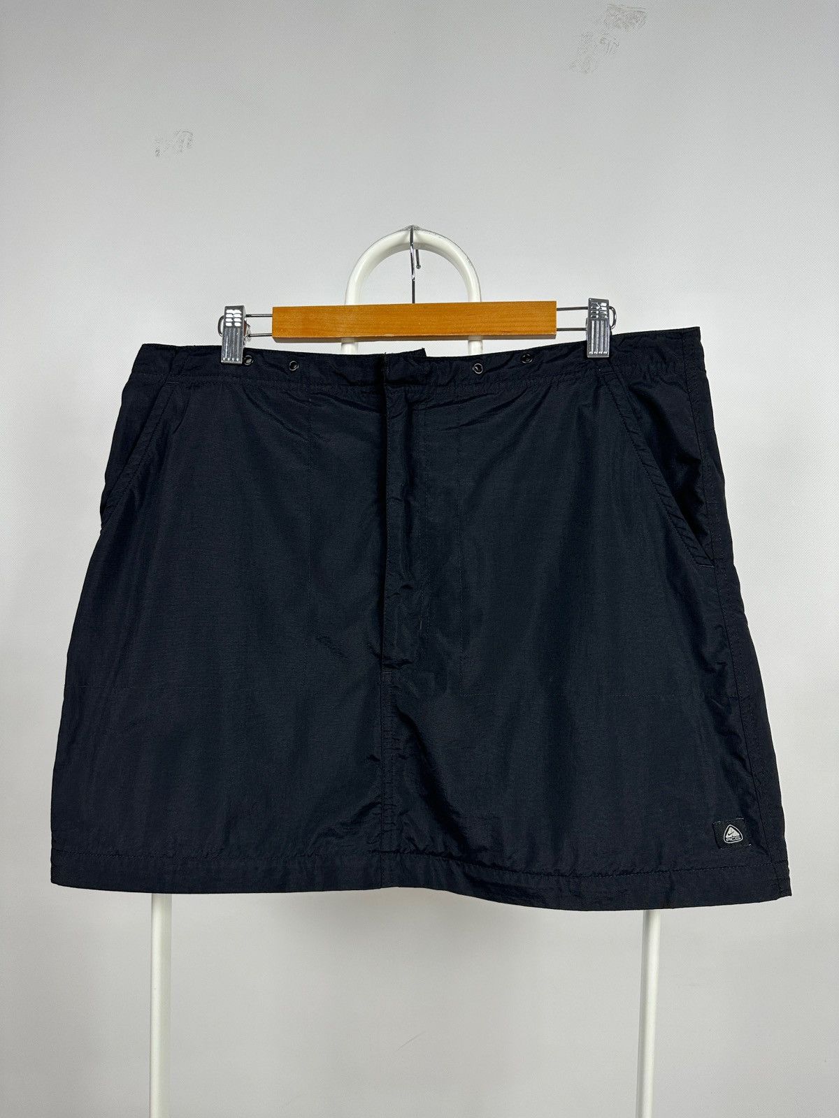 Nike ACG 00s Vintage Nike ACG Gorpcore Mini/Maxi Nylon Skirt Size 34" / US 12 / IT 48 - 3 Thumbnail
