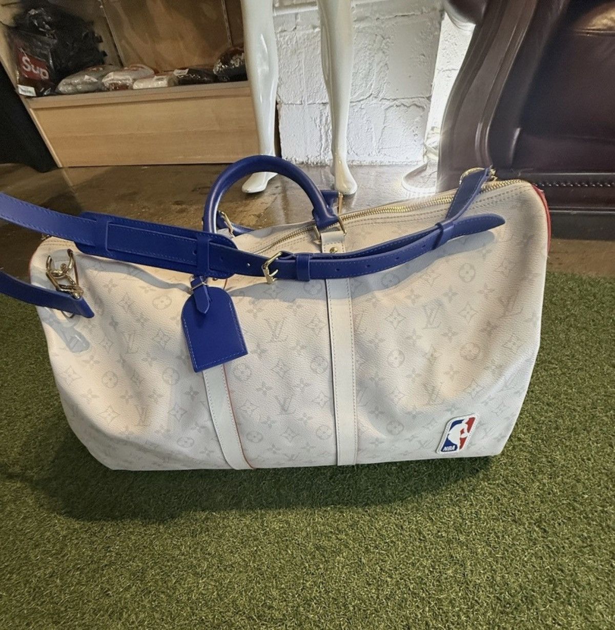 Louis Vuitton × NBA Louis Vuitton X NBA Keepall 55 Size ONE SIZE - 12 Thumbnail