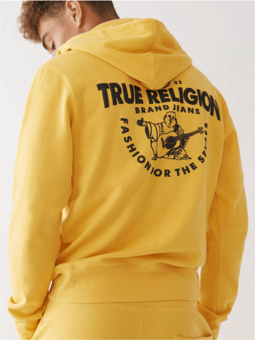 True Religion Brand New BUDDHA LOGO ZIP HOODIE Size US S / EU 44-46 / 1 - 2 Thumbnail