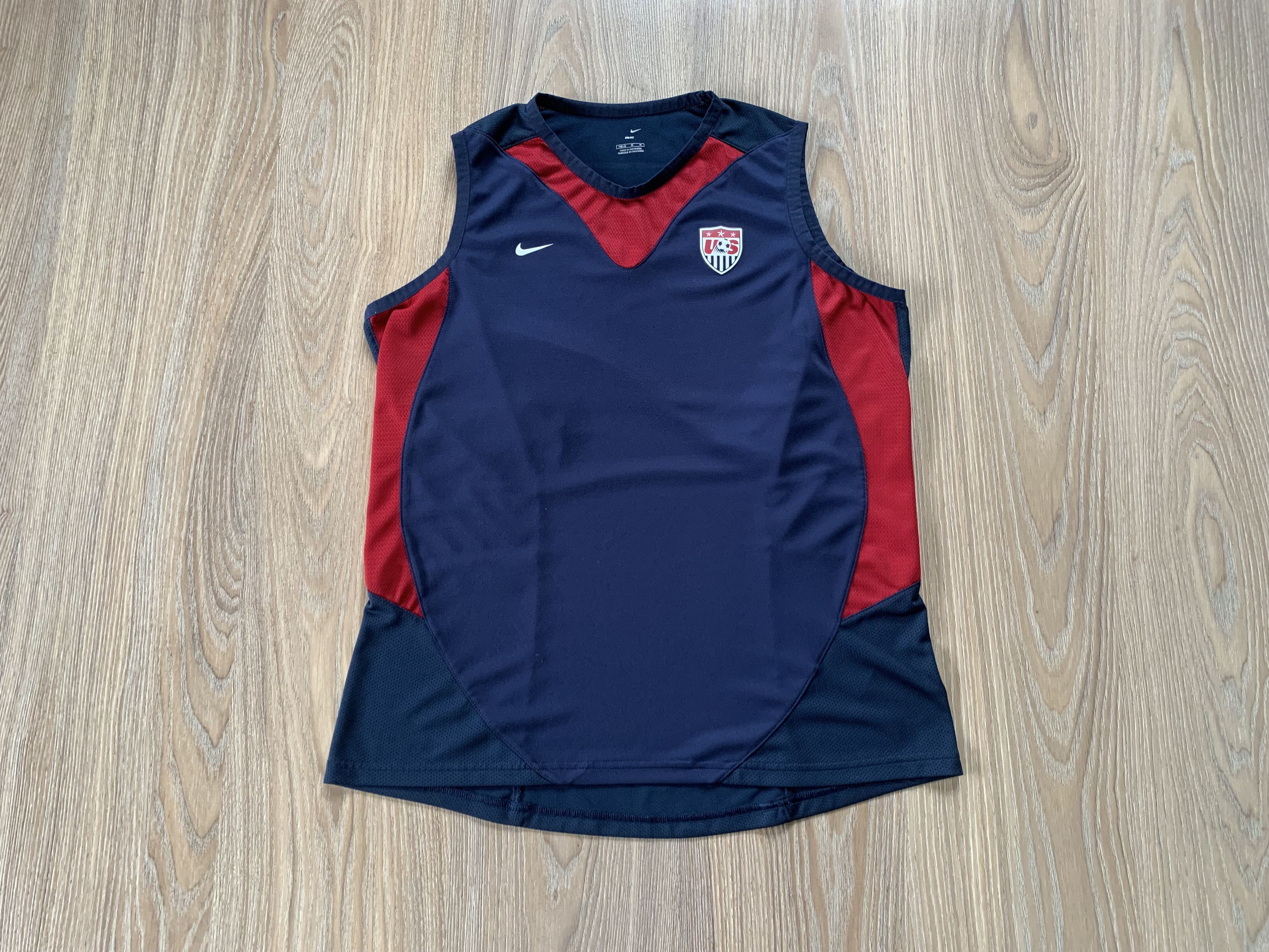 Nike Nike Kids USA National Soccer Team Vintage Tank Top Size US XXS / EU 40 - 2 Thumbnail