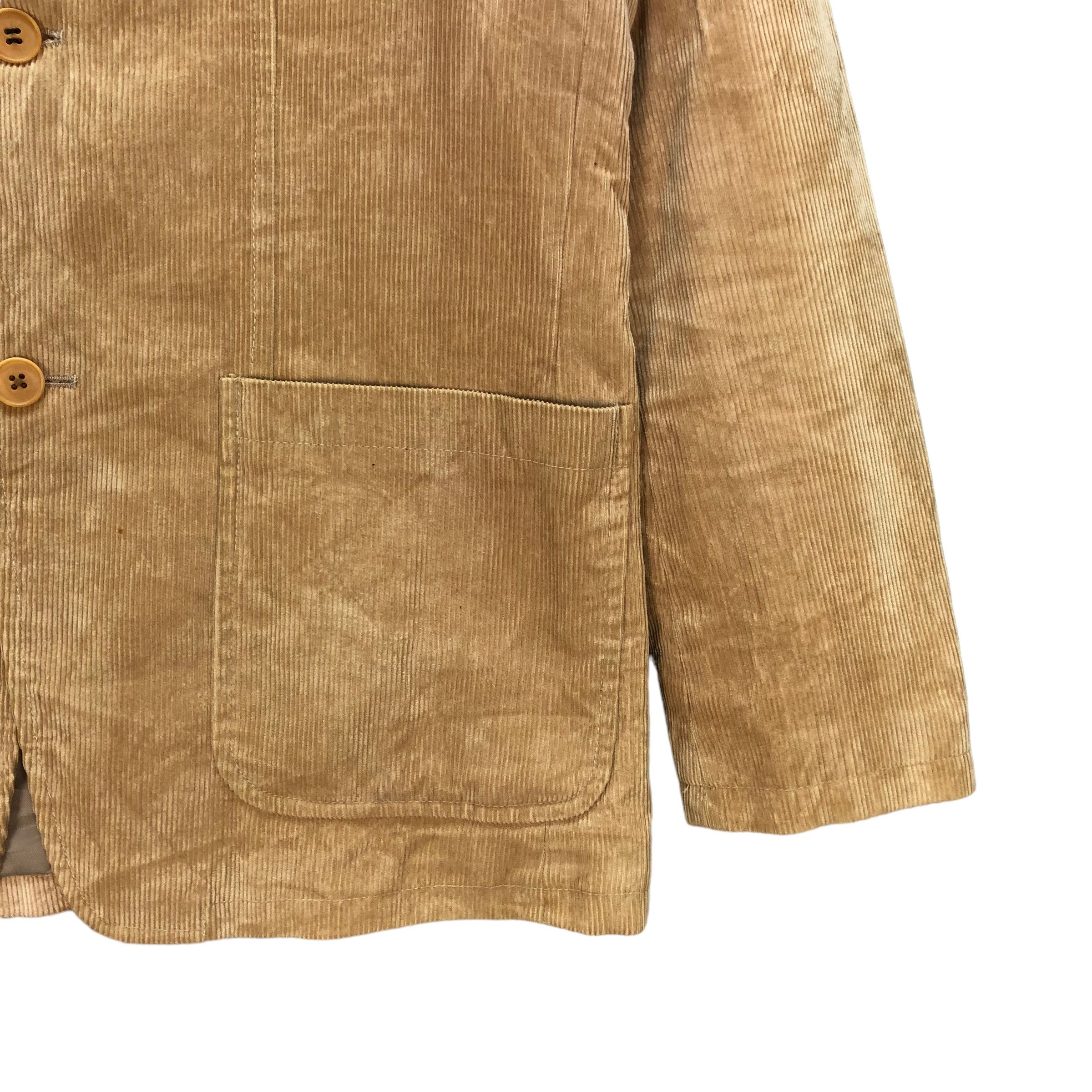 Japanese Brand INED HOMME CORDUROY JACKET #7364-134 Size US S / EU 44-46 / 1 - 5 Thumbnail