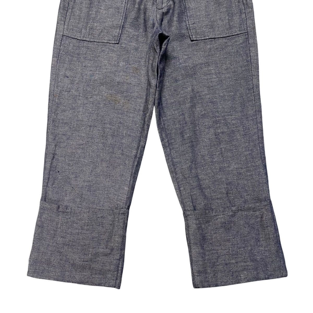 Issey Miyake Issey Miyake Plantation Light Denim Cropped Pants Size 30" / US 8 / IT 44 - 7 Thumbnail