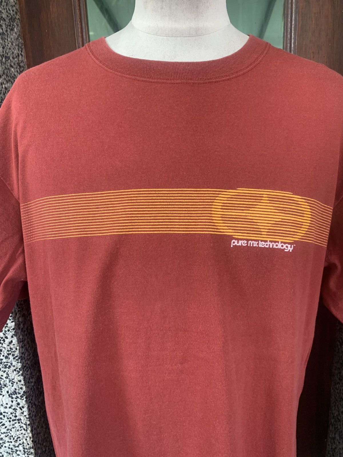 No Fear × Vintage Vintage No Fear Pure Mx Technology Brand T shirt Size US L / EU 52-54 / 3 - 2 Thumbnail