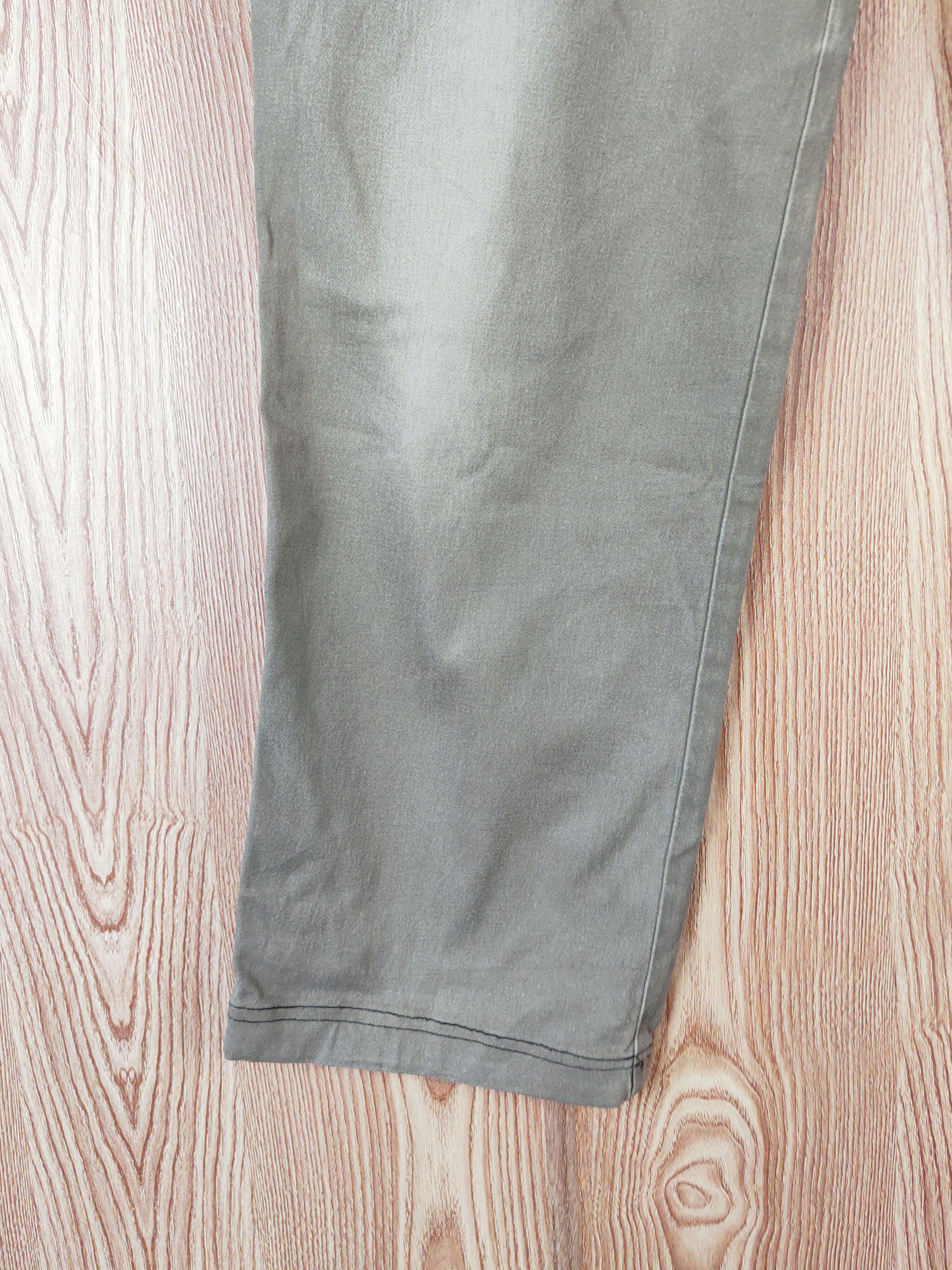 Japanese Brand Livre Claire Green Faded Multipocket Cargo Pants #W98 Size US 31 - 4 Thumbnail